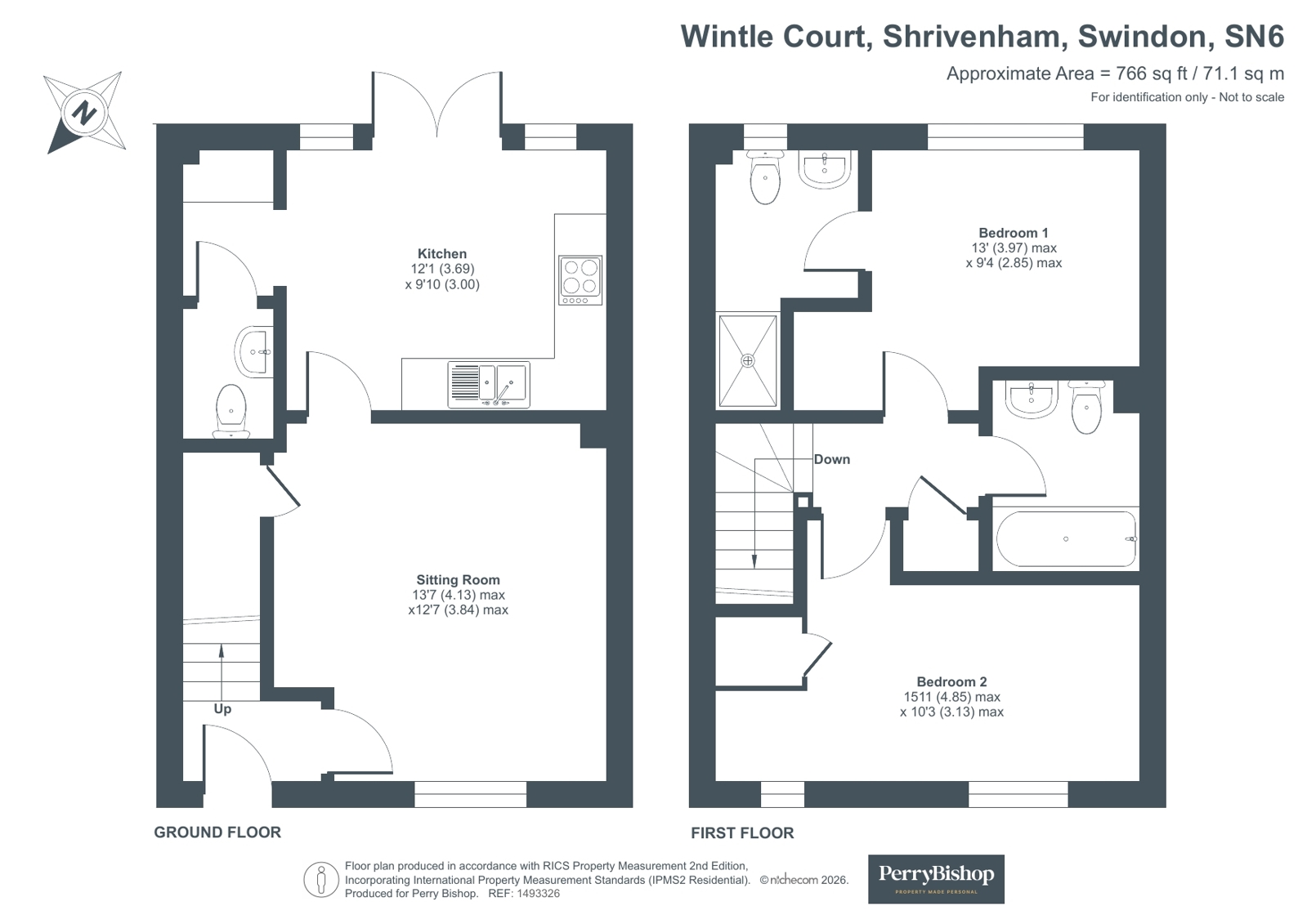 10, Wintle Court, Swindon floorplan