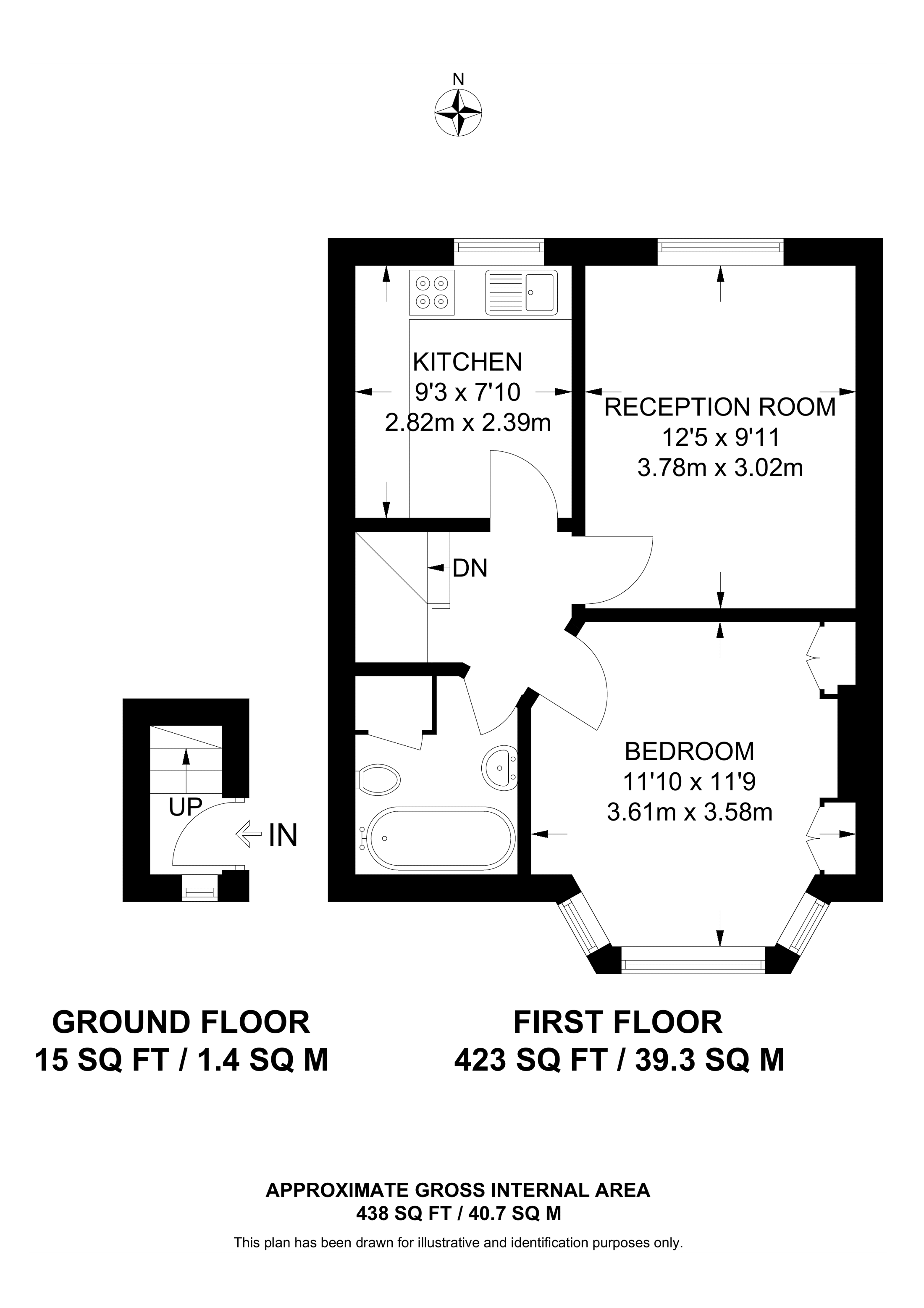41, Bicester Road floorplan