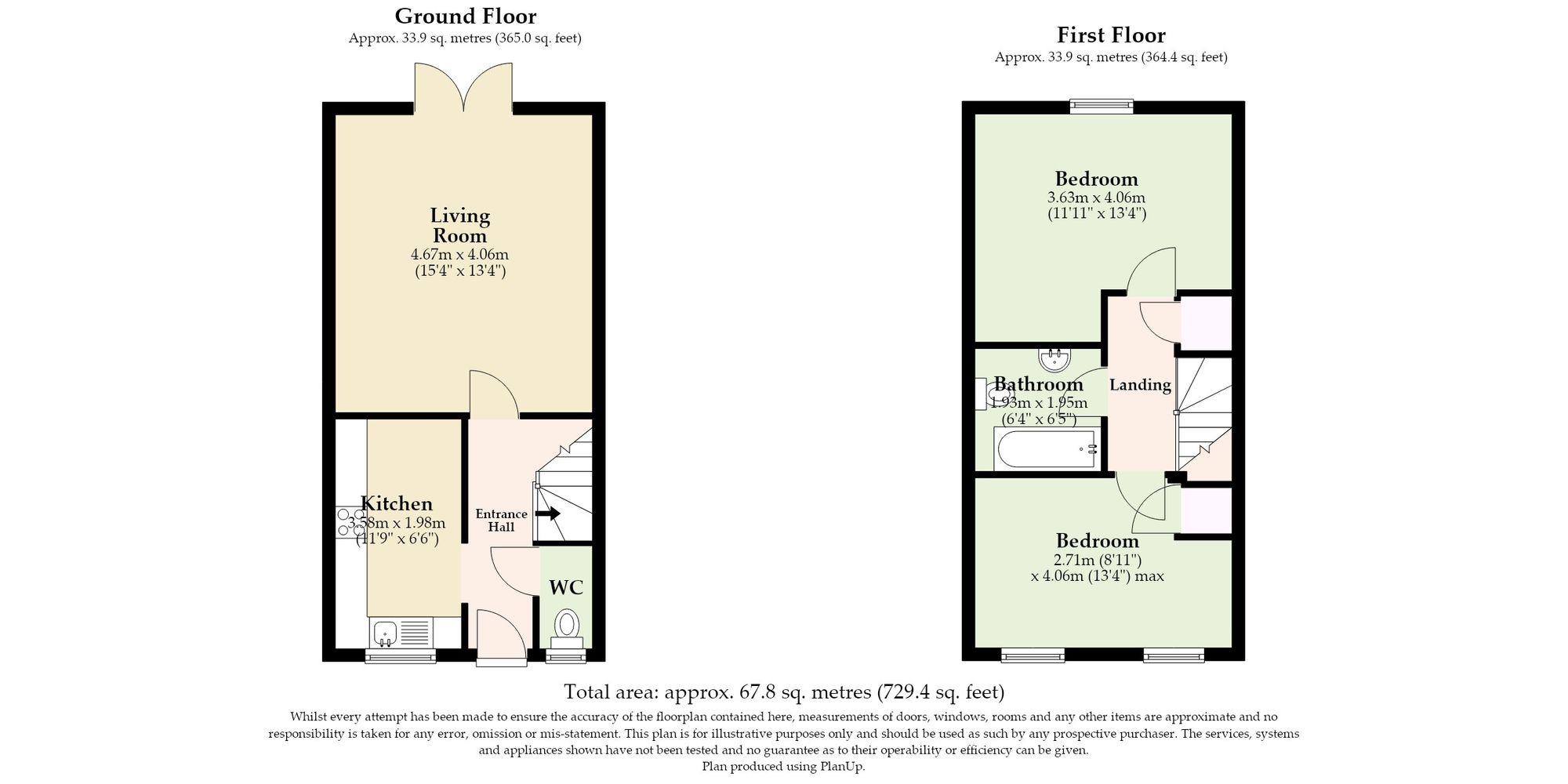 56 Ensign Way, Diss floorplan