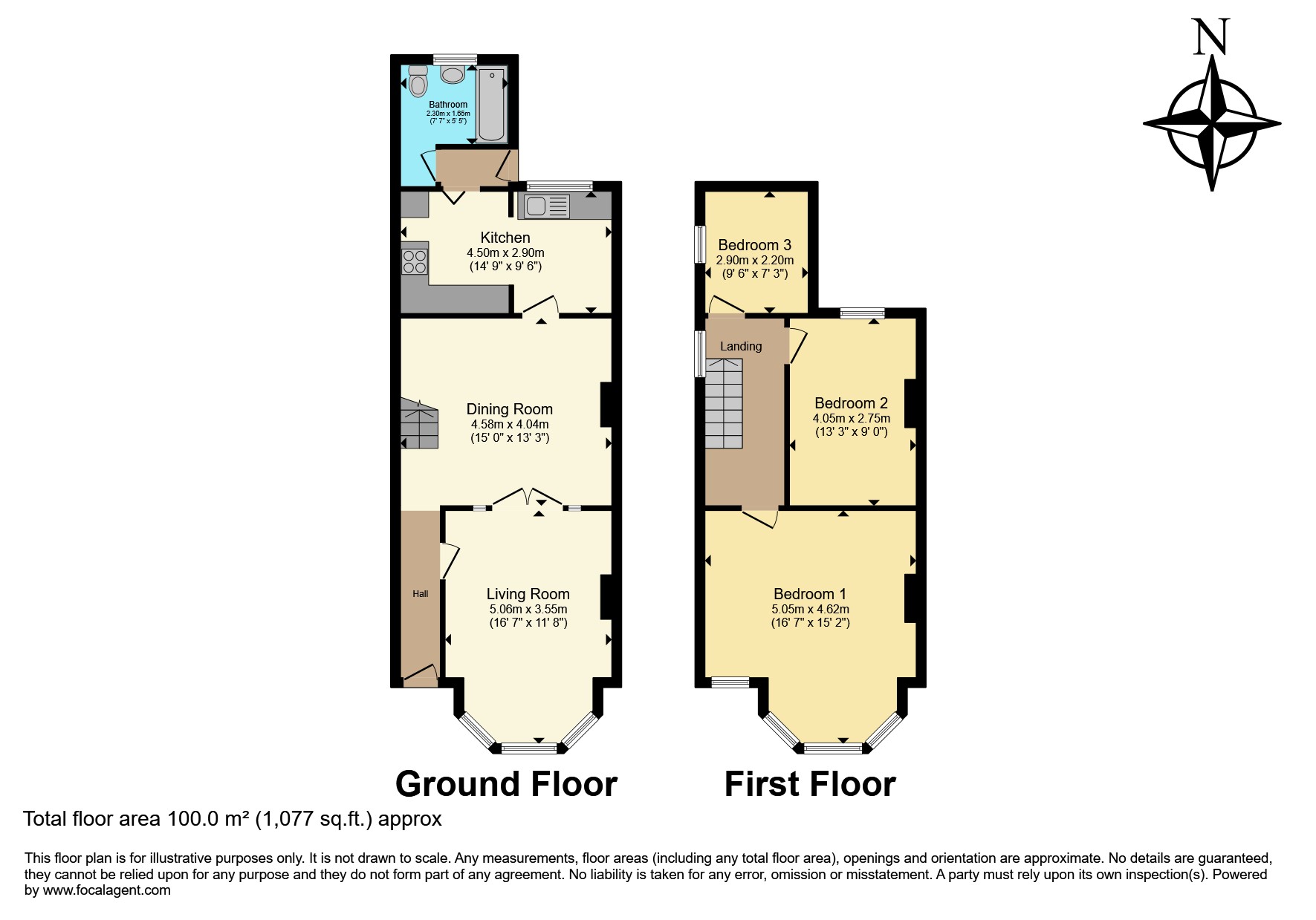 422, Soundwell Road, Bristol floorplan