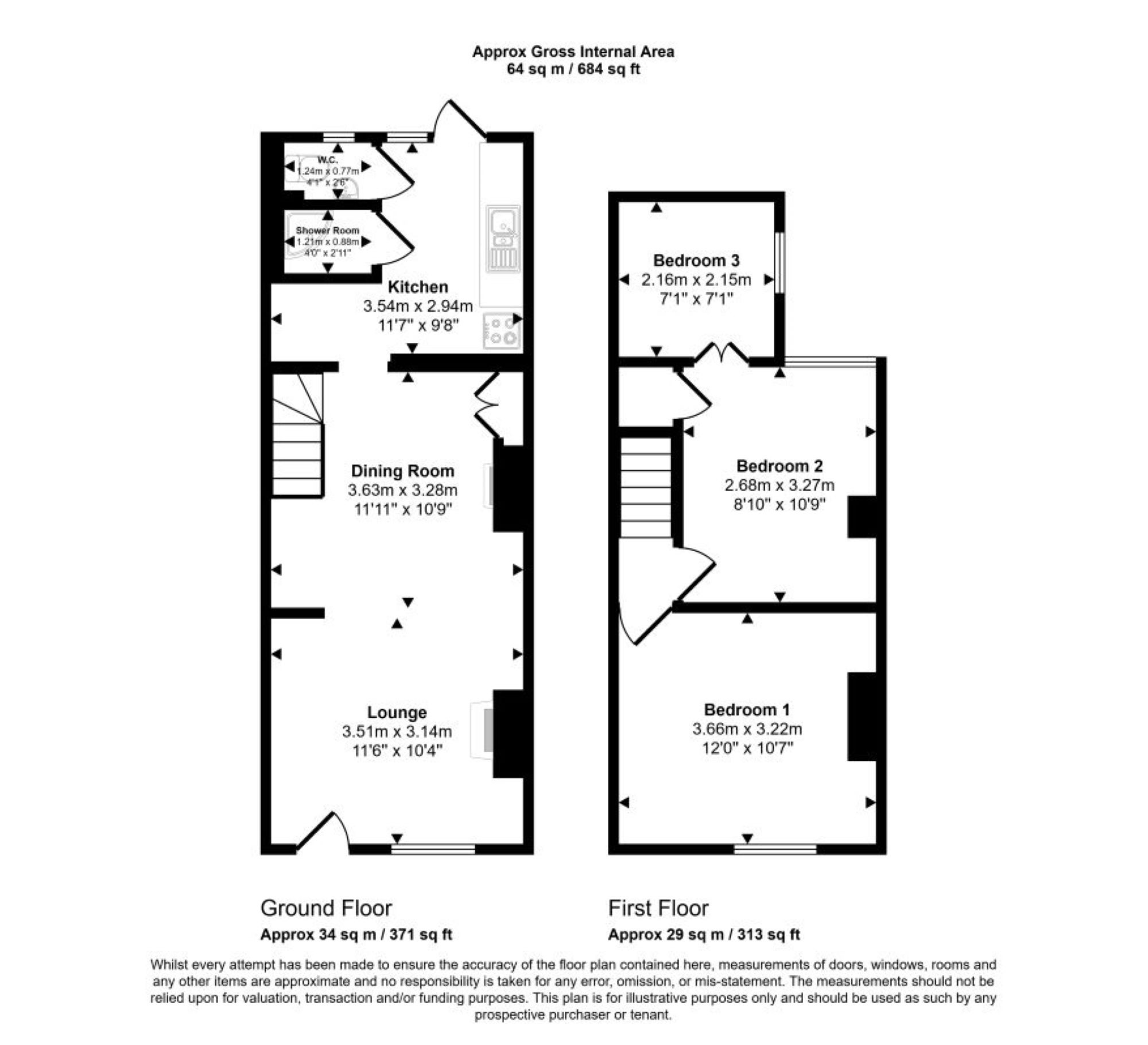 123 Cudworth Road, Willesborough, 123 Cudworth Road, Willesborough, Ashford floorplan