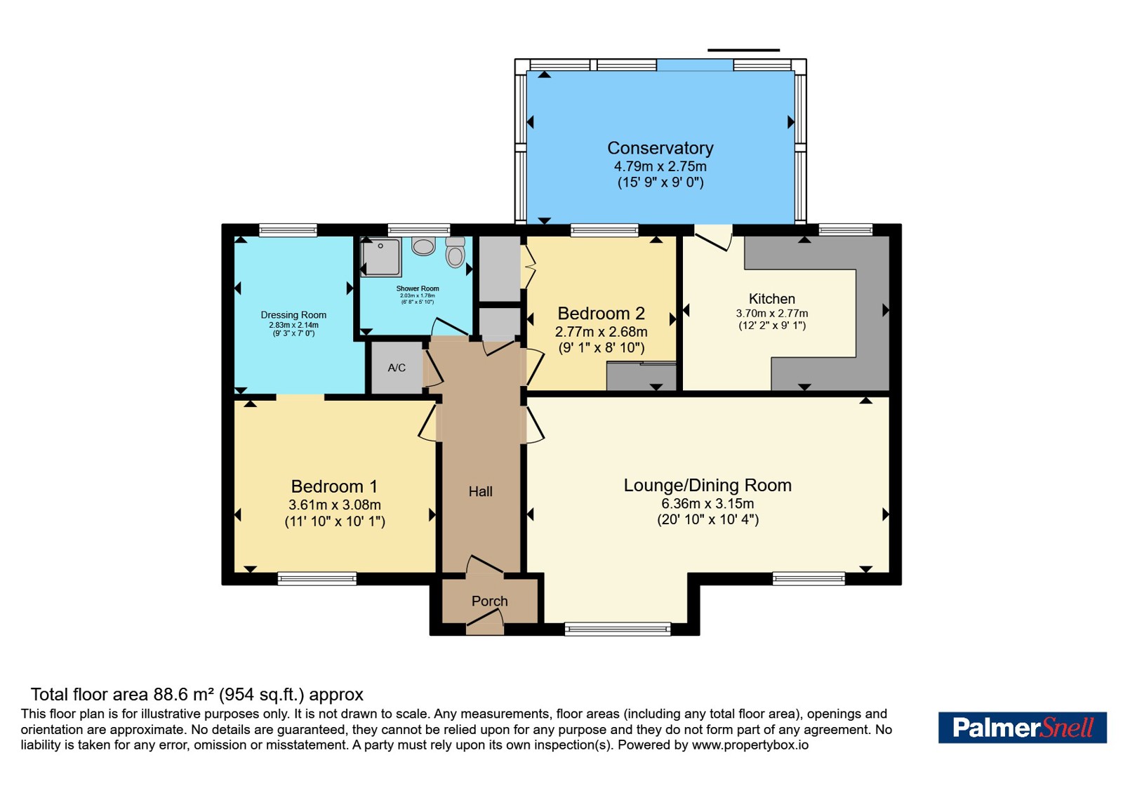 11, Westbrook Vale, Shepton Mallet floorplan