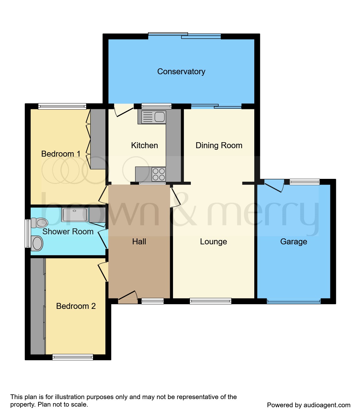 Theydon Avenue, Woburn Sands, Milton Keynes MK17, 2 bedroom detached