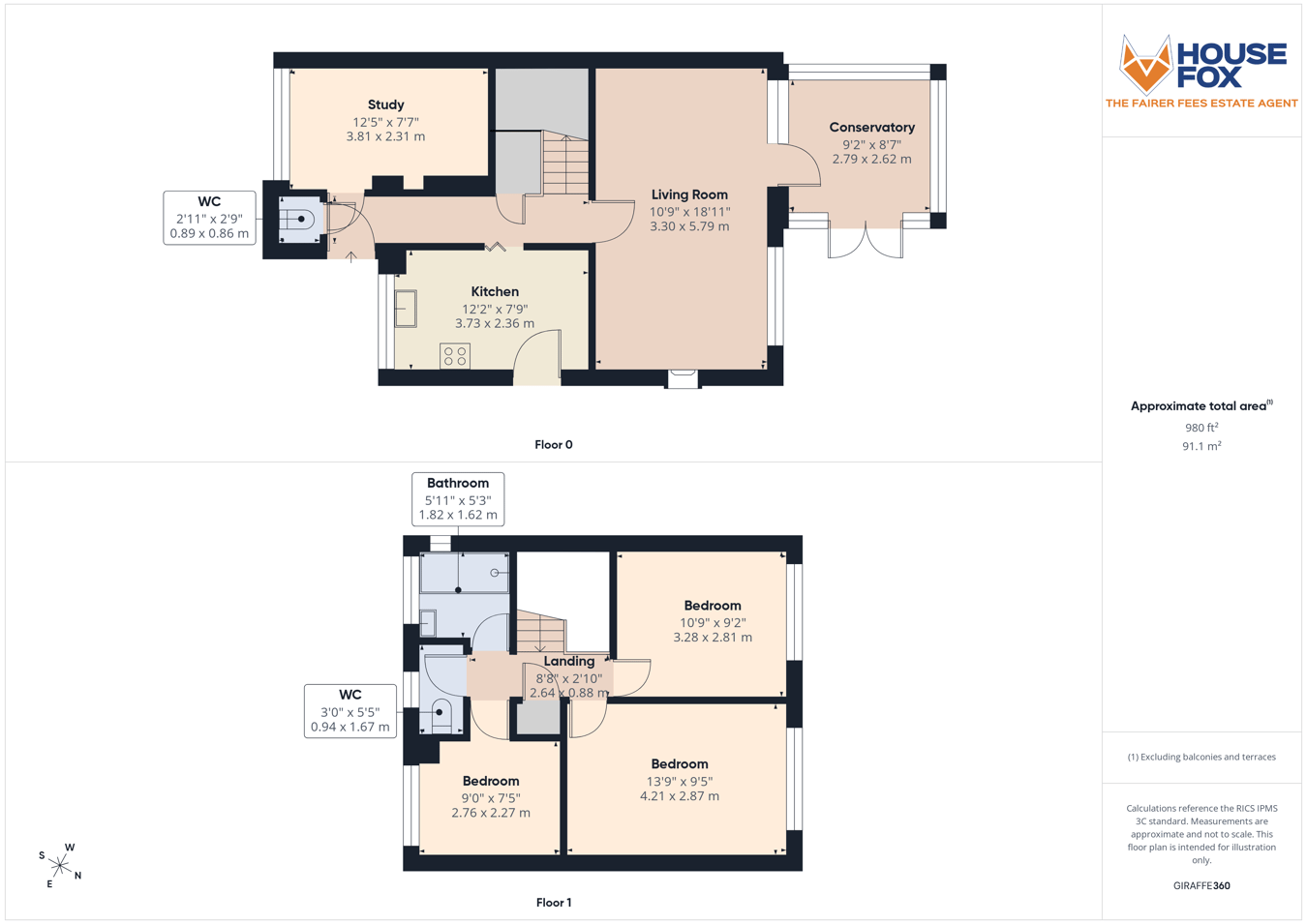 39, Woodside Avenue, Weston-Super-Mare floorplan