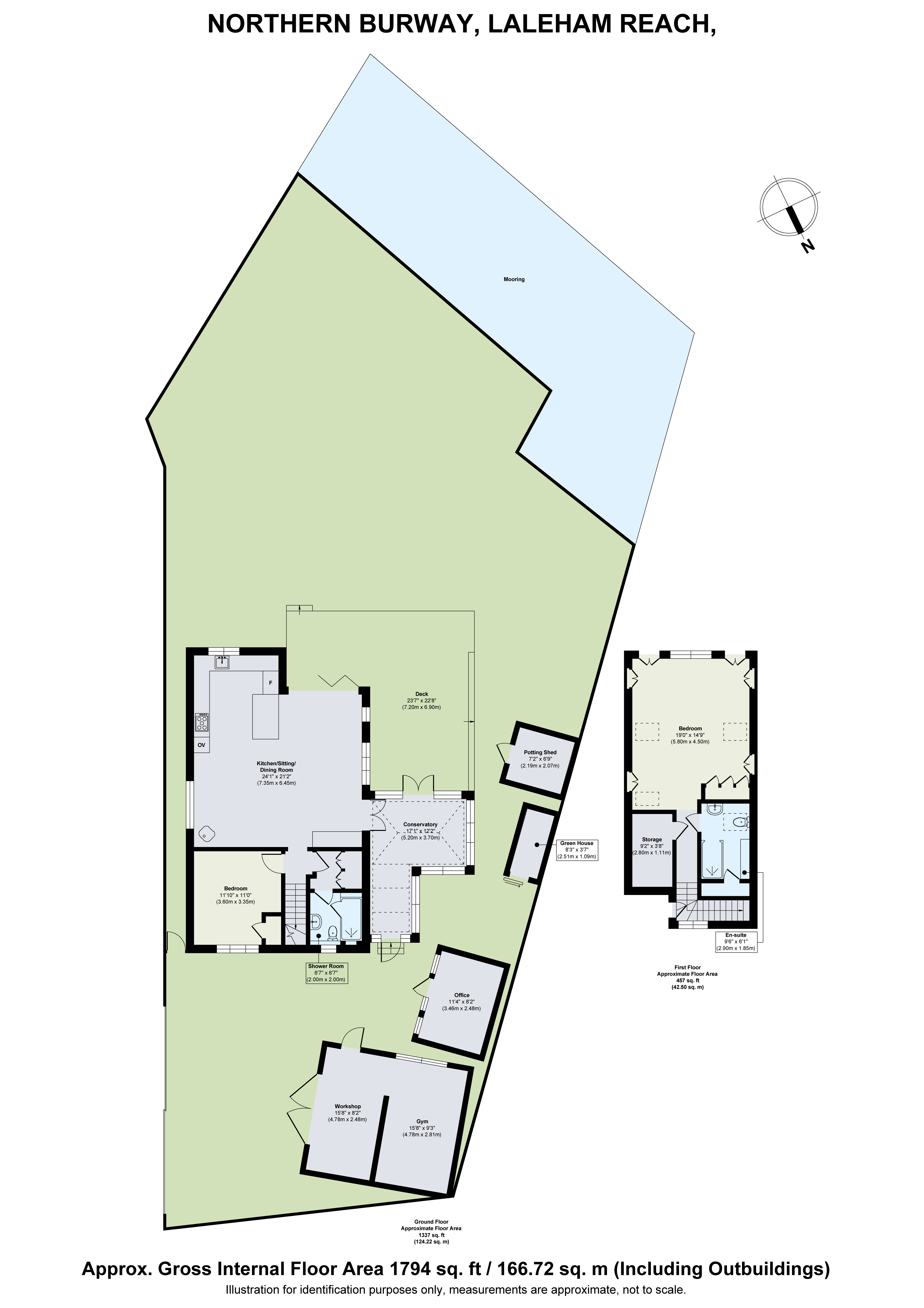 Seal, No.1, Laleham Reach, Chertsey floorplan