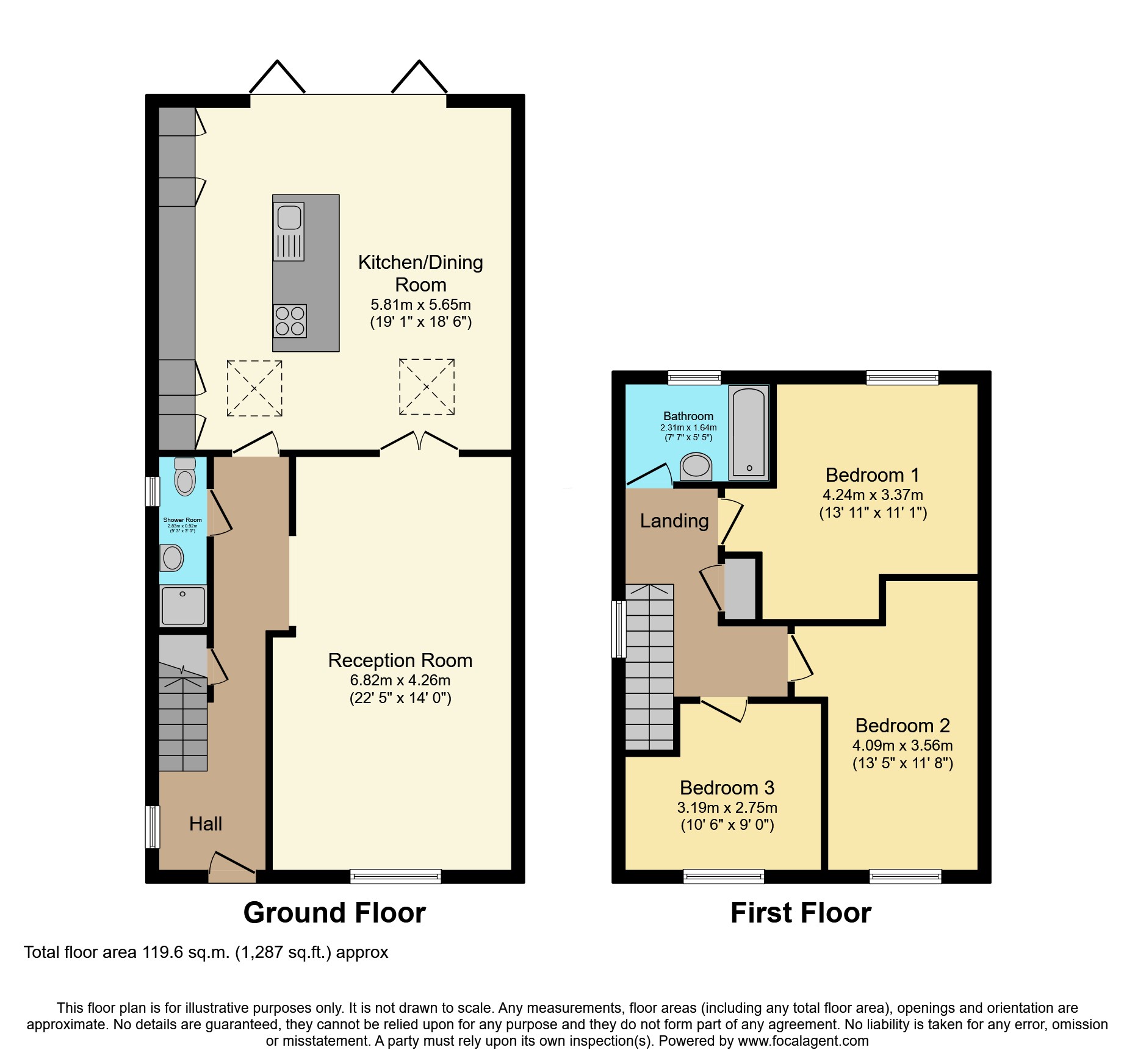 739, Field End Road, Ruislip floorplan