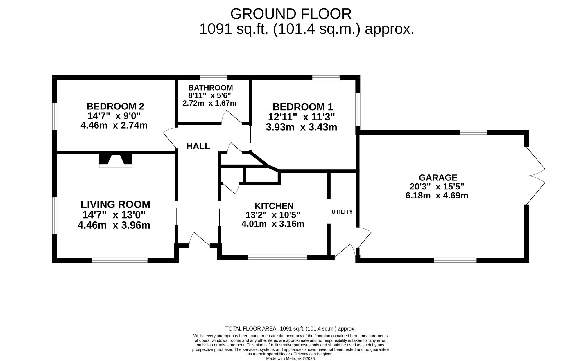 Iver Whittington, Stafford floorplan