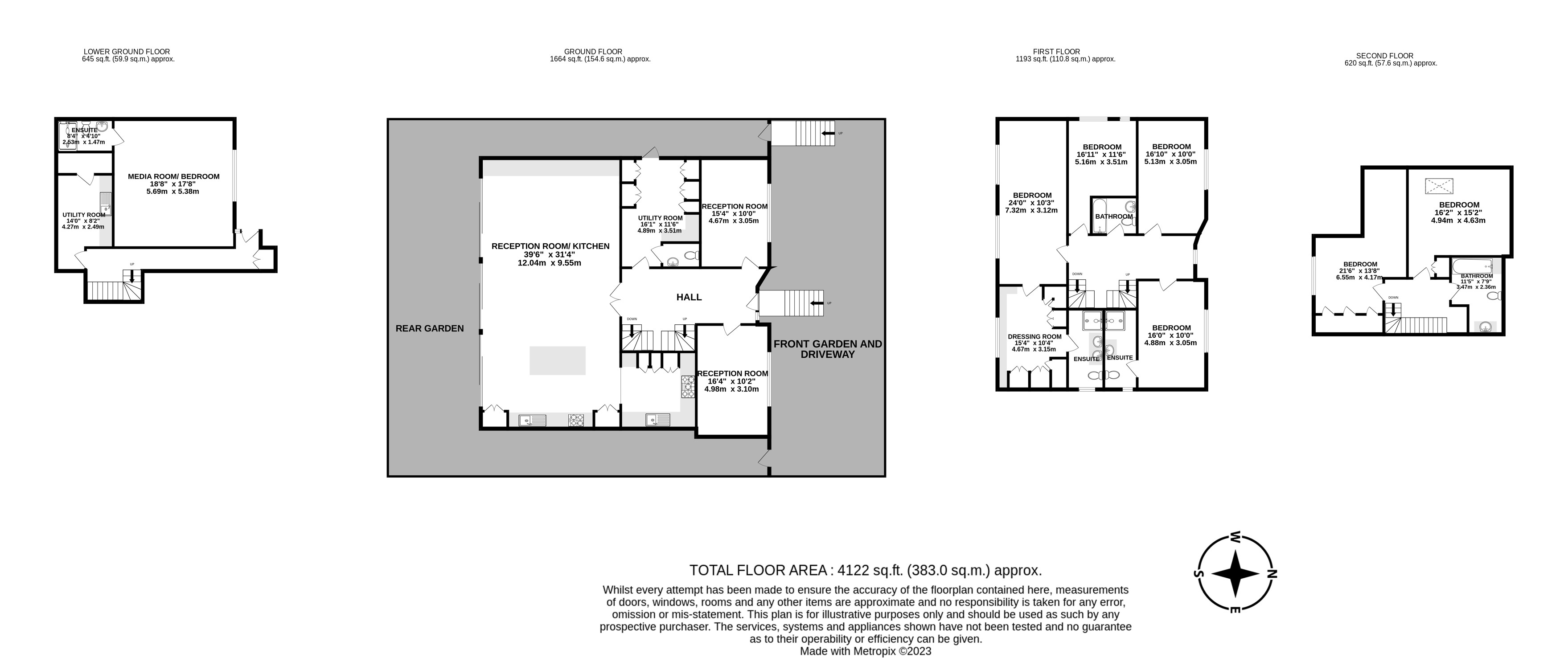 51, Ullswater Crescent, London floorplan