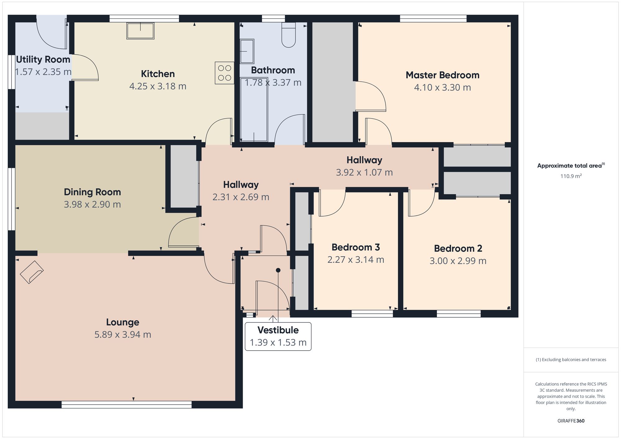 The Firs, Turriff floorplan