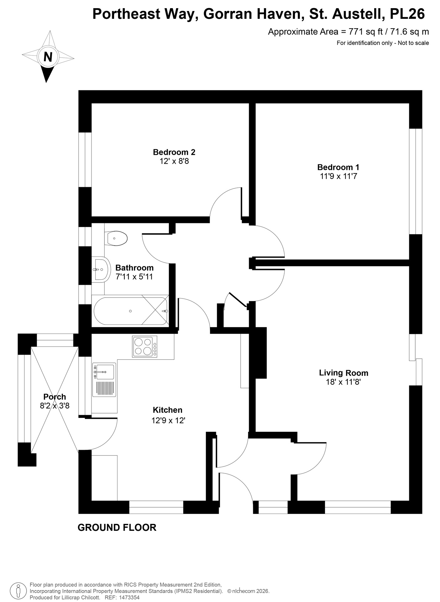 Driftwood, St. Austell floorplan