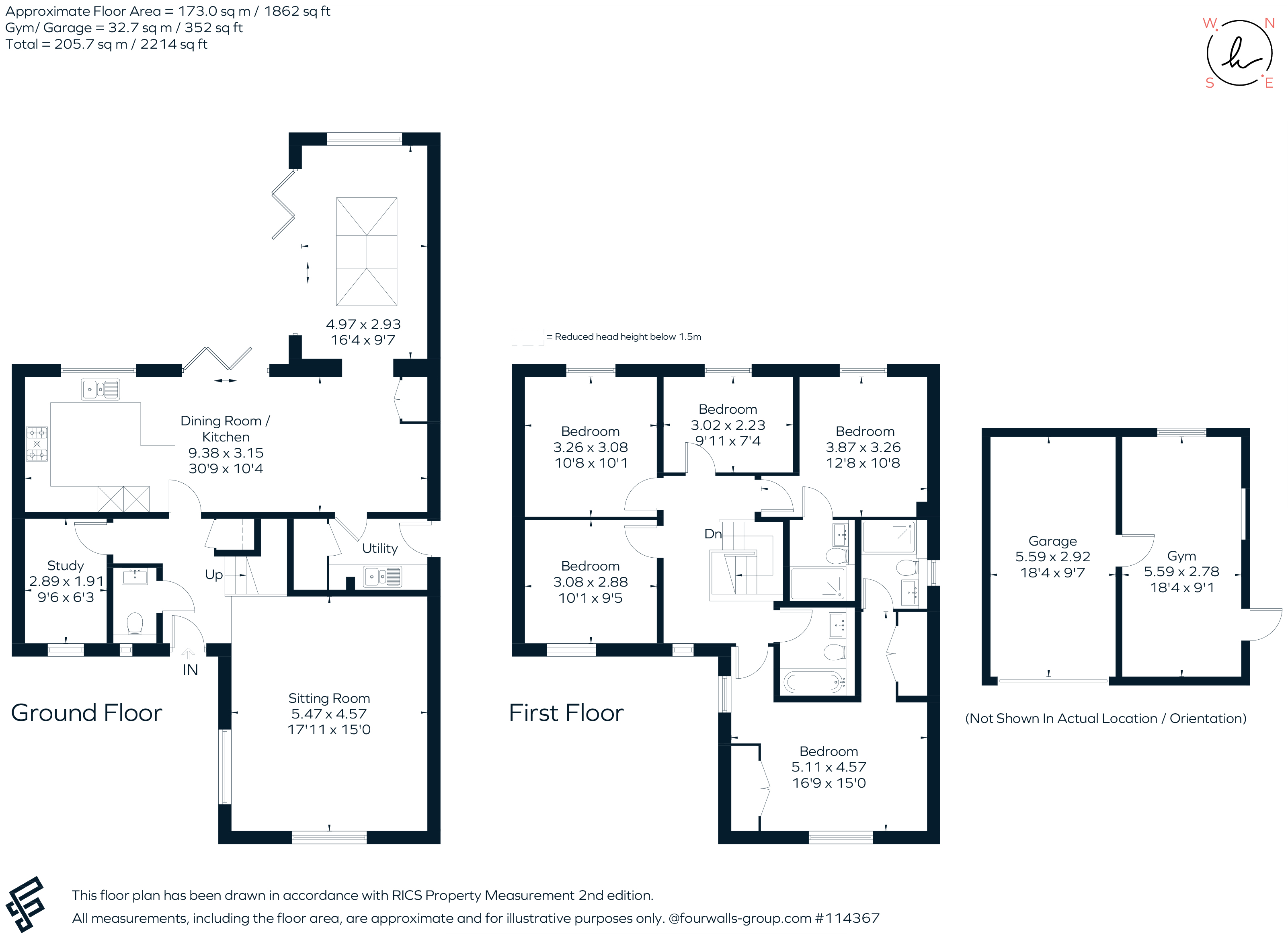 33, Trubshaw Way, Fairford floorplan