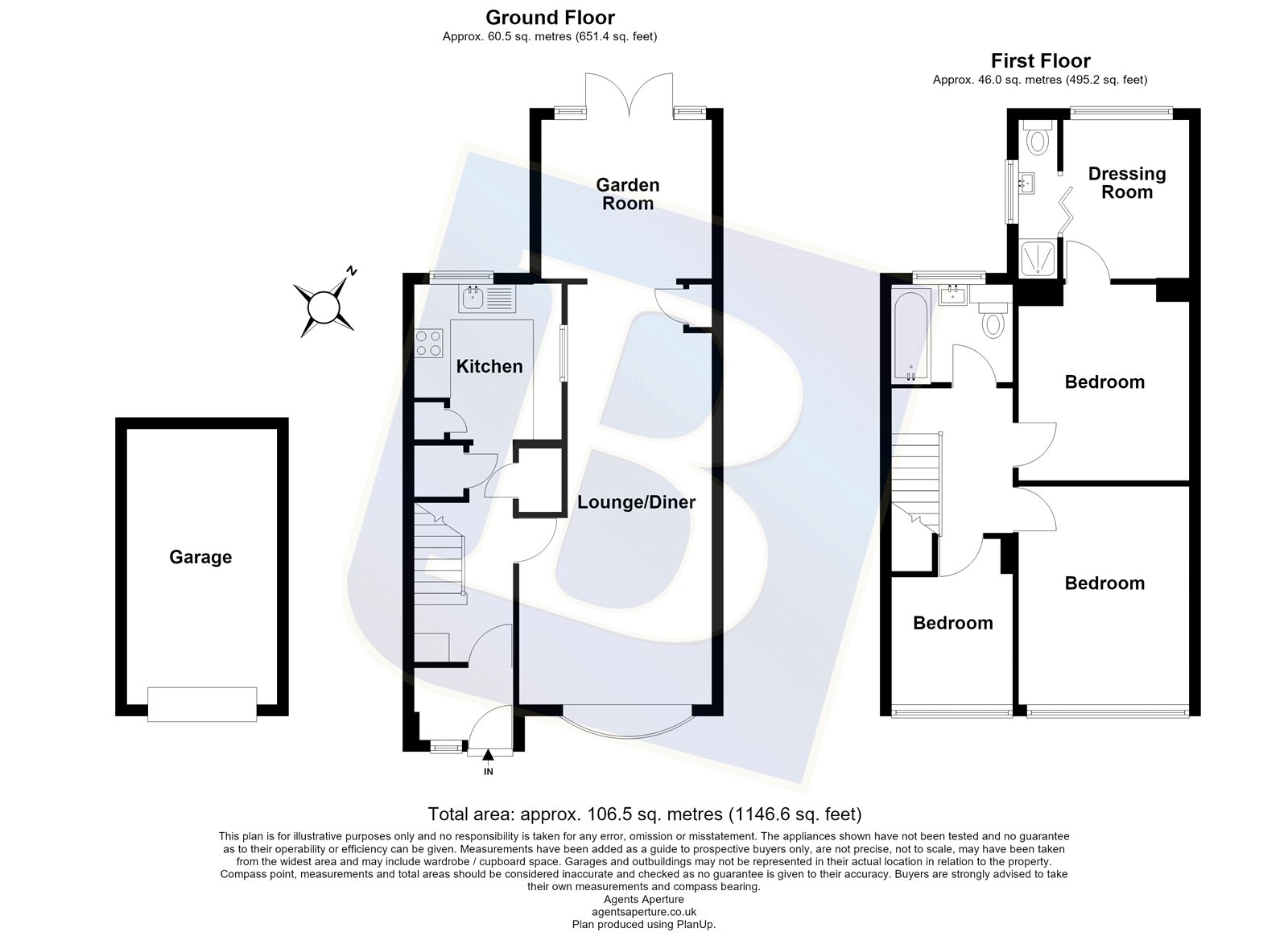 59, West Malling Way, Hornchurch floorplan
