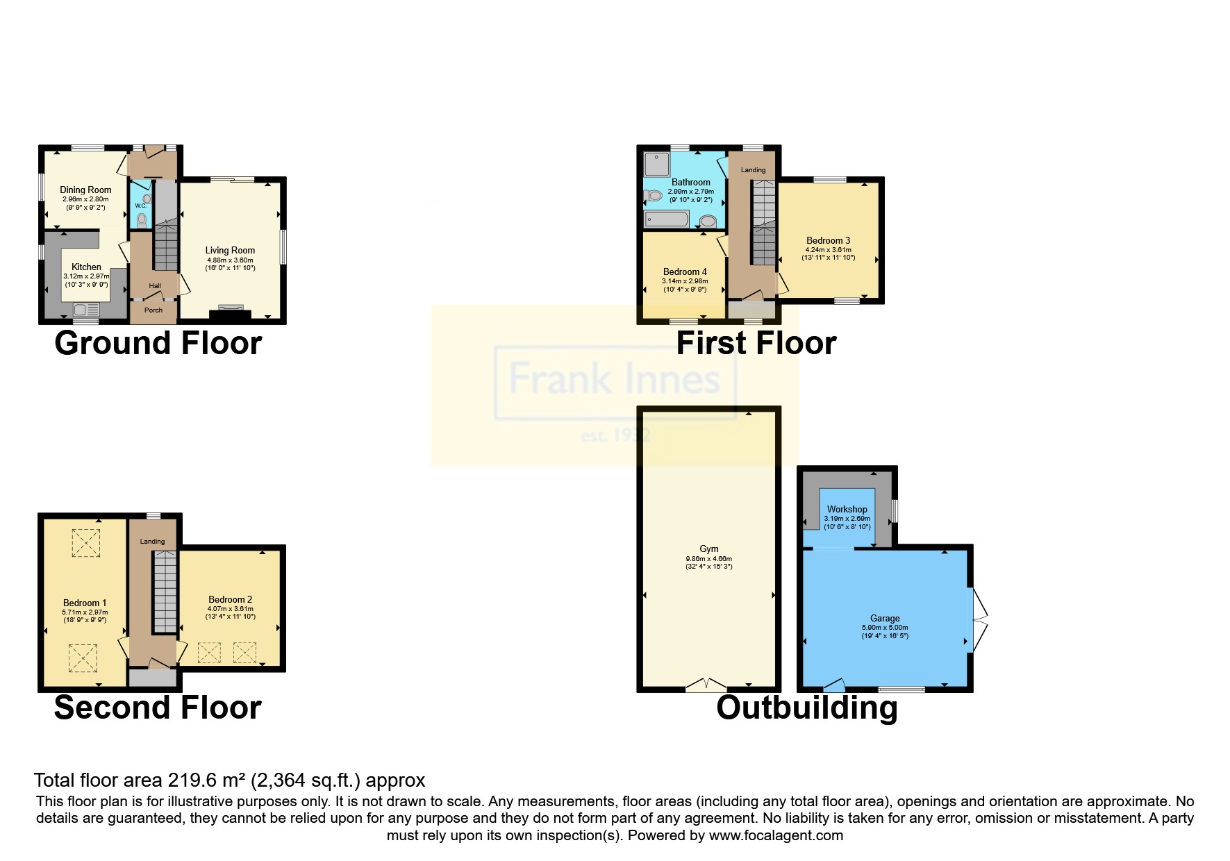 136, Knightthorpe Road, Leicestershire floorplan