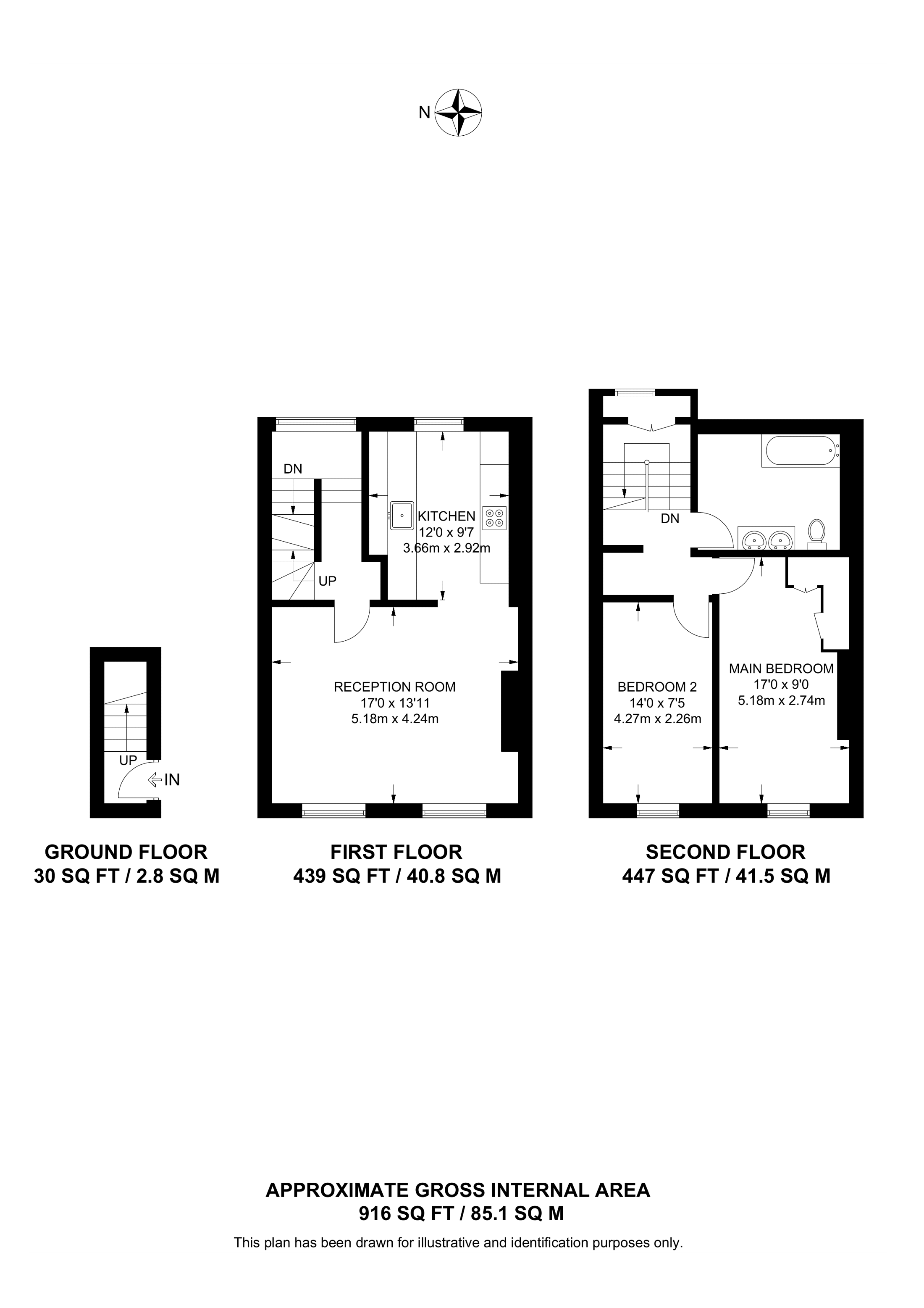 Mornington Terrace, Camden floorplan