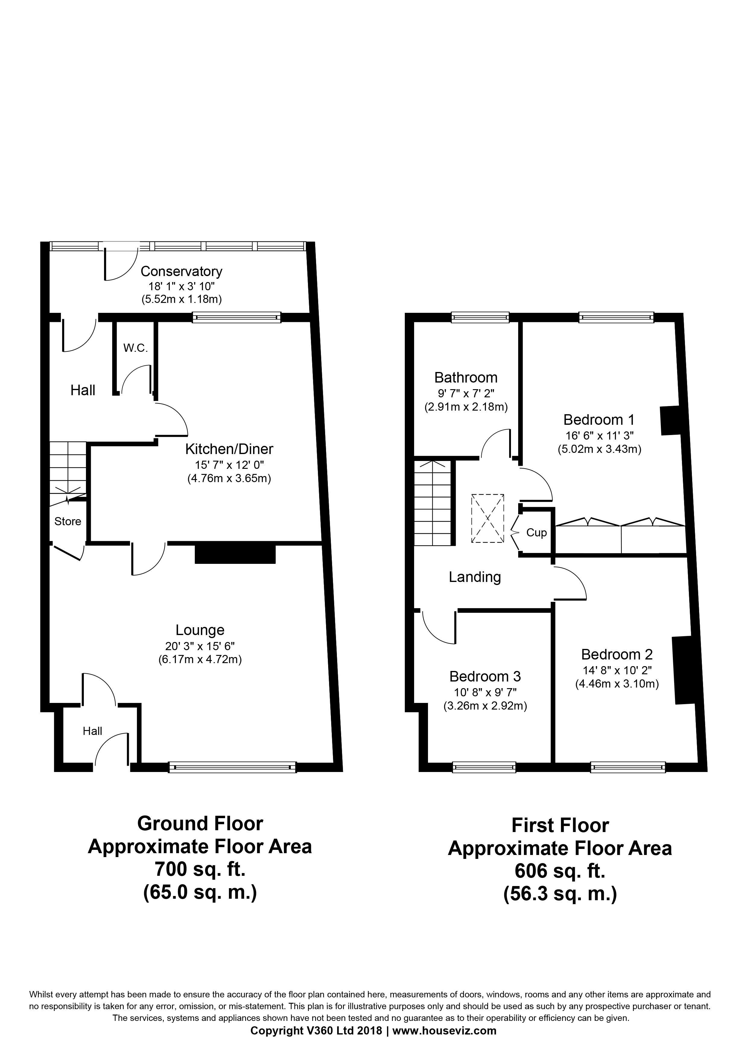 North Street, Charminster, Dorchester DT2, 3 bedroom terraced house for