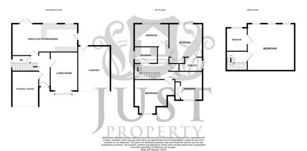 3, Oliver Close, Hastings floorplan
