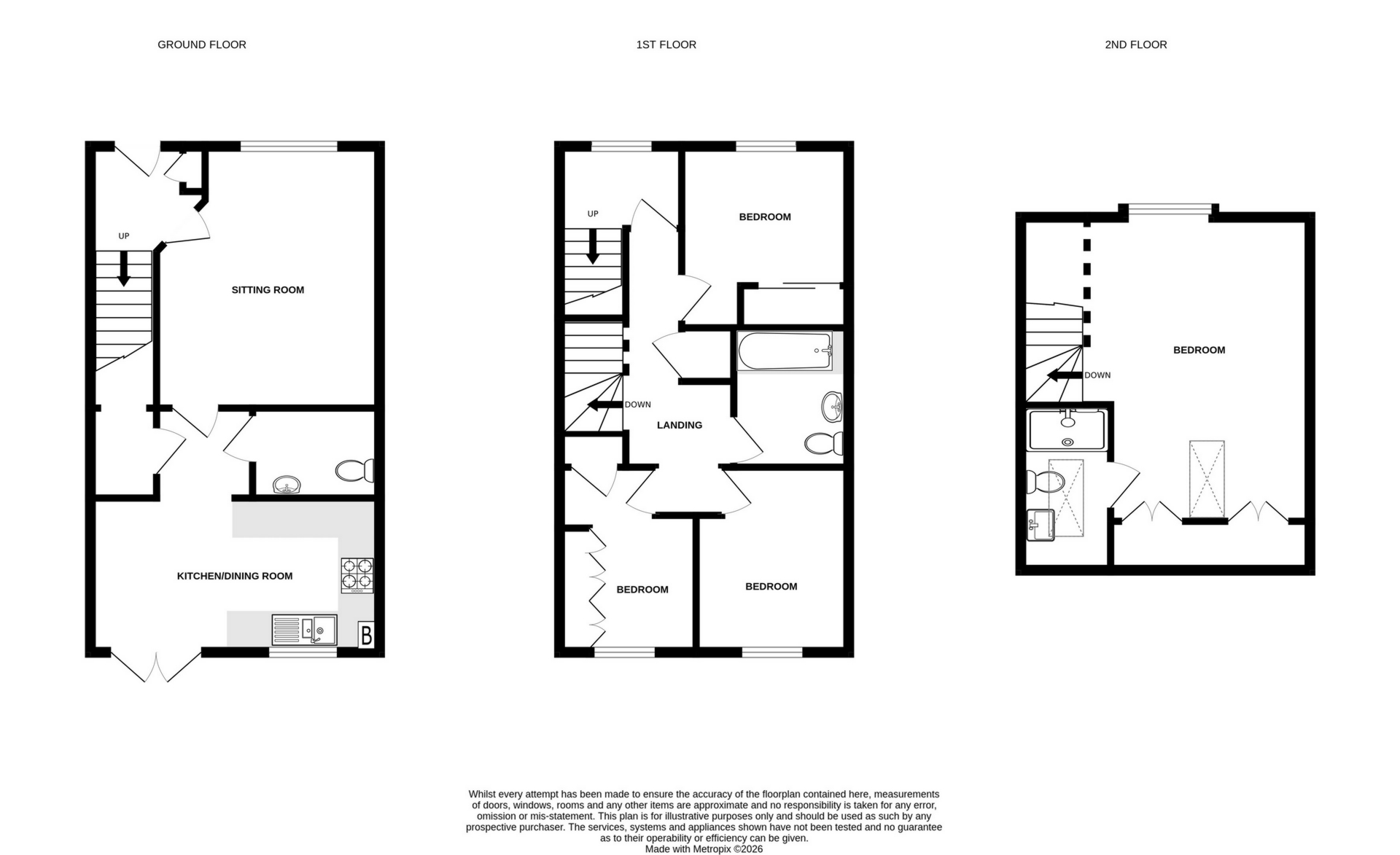 30, Sea View Avenue, Deal floorplan