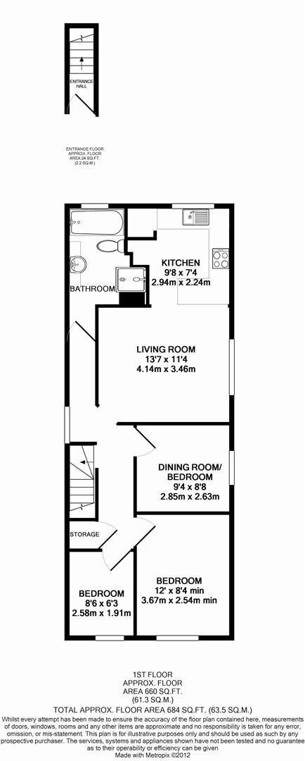 3 Bedrooms Flat to rent in Green Lane, Shepperton TW17