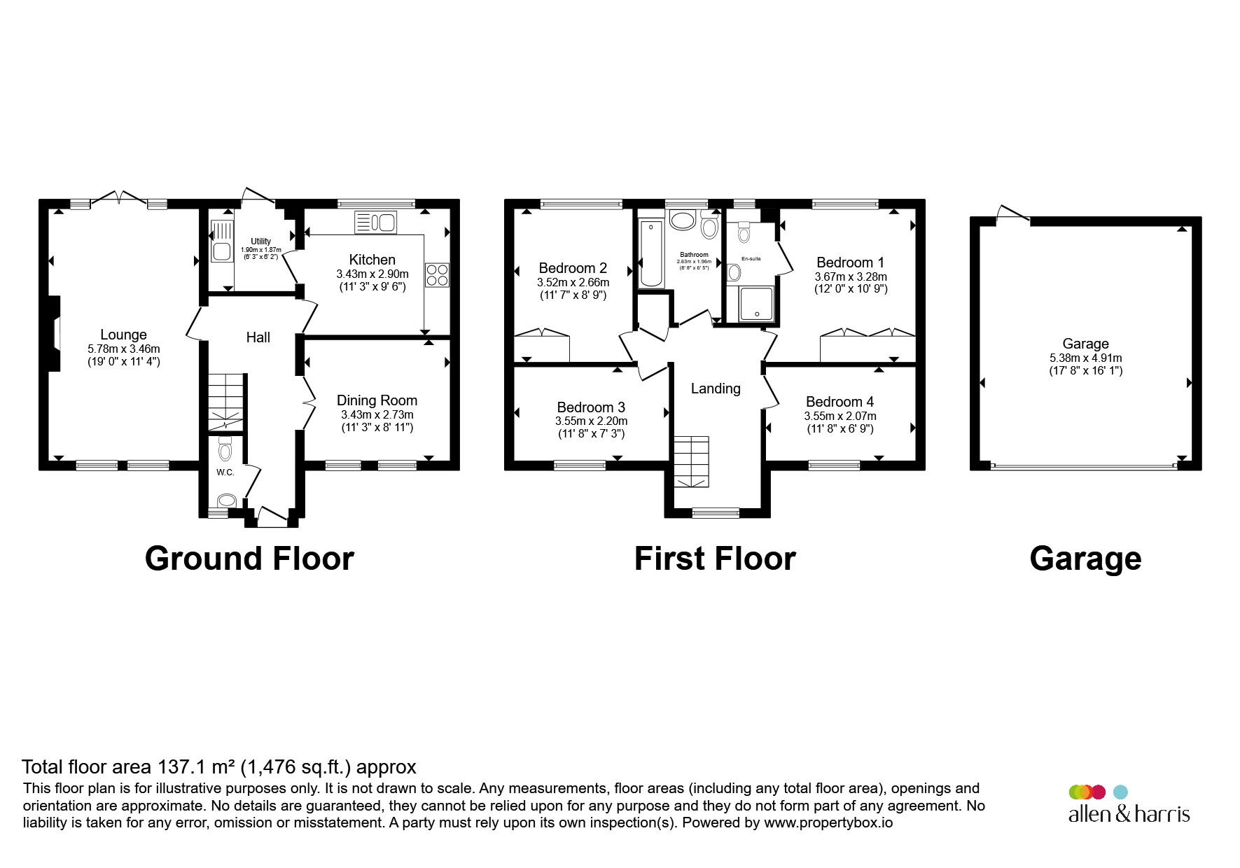 2, Plumpton Close, Chippenham floorplan