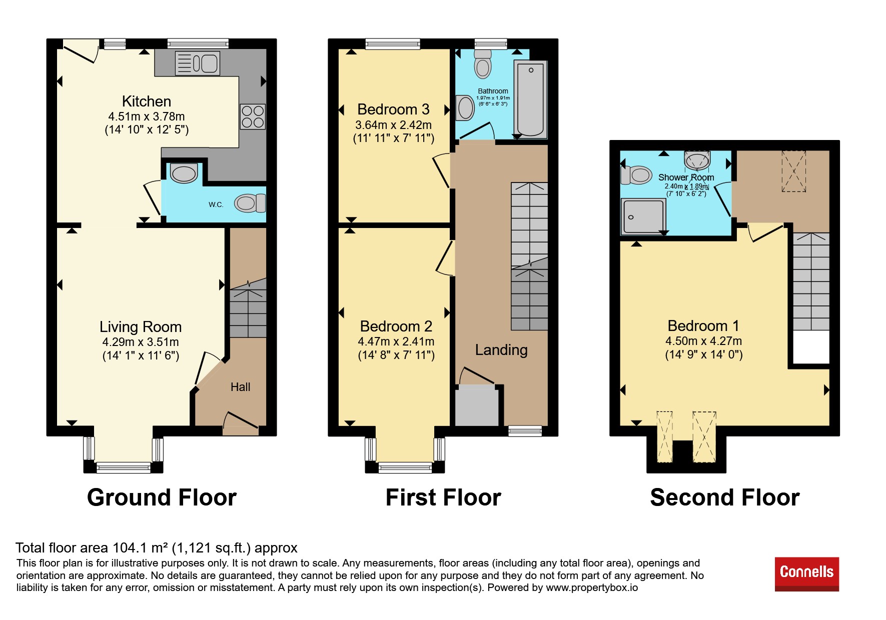9, The Old Coach House, South Brent floorplan