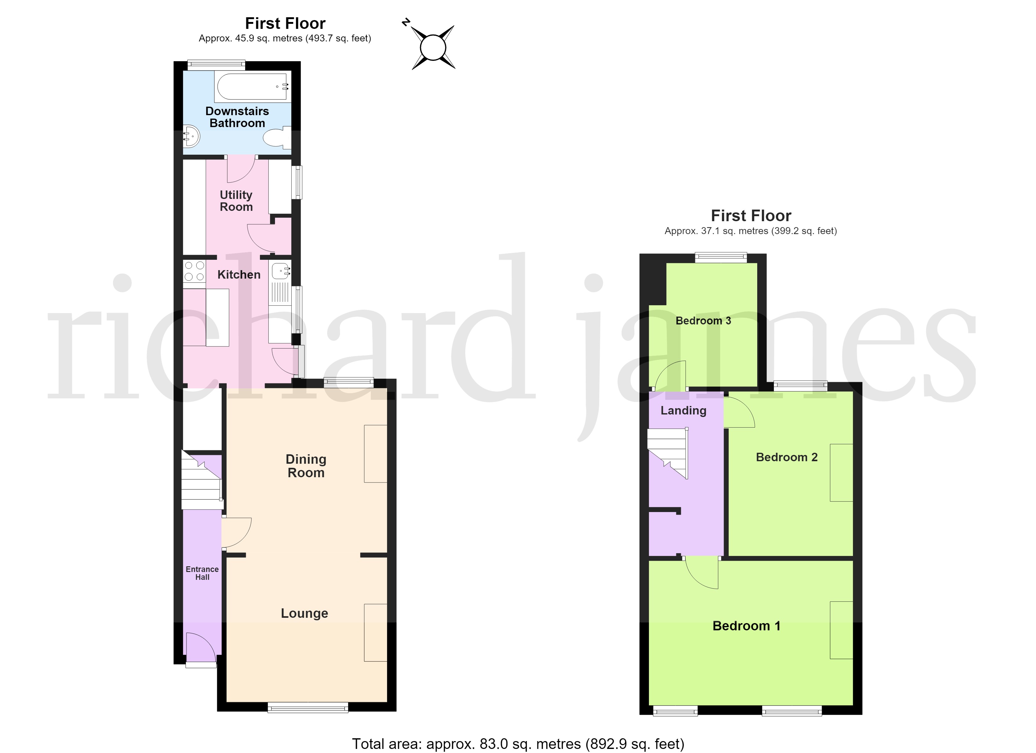 15, Union Street, Wellingborough floorplan