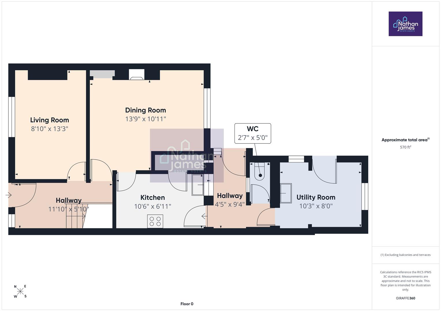 55, Caemawr Road, Caldicot floorplan