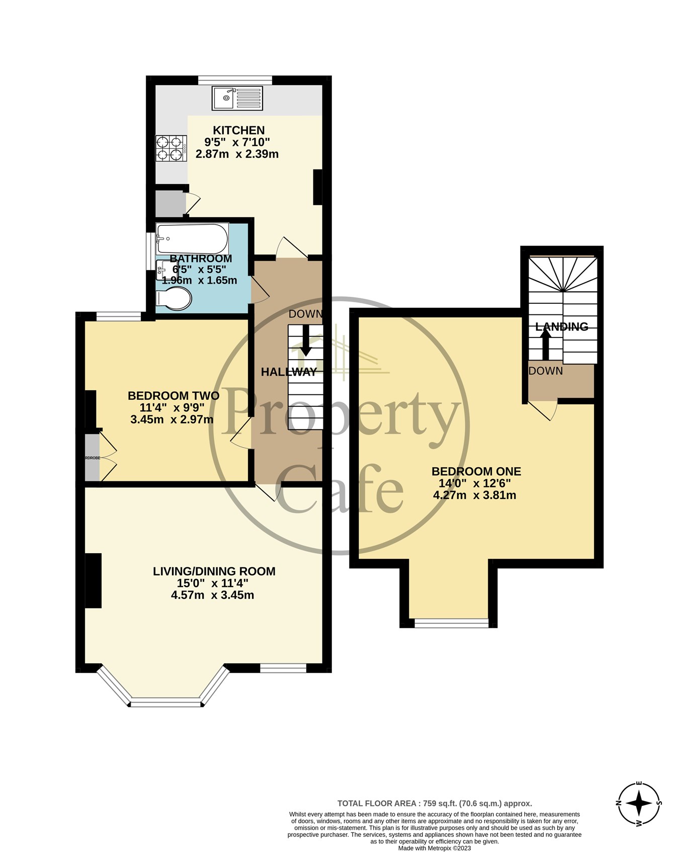 Cornwall Road, BexhillOnSea TN39, 2 bedroom flat for sale 65904706