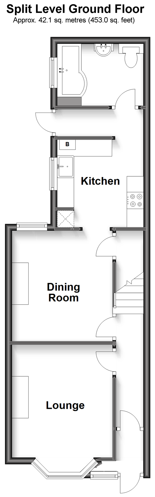 Sun Lane, Gravesend, Kent DA12, 3 bedroom terraced house for sale