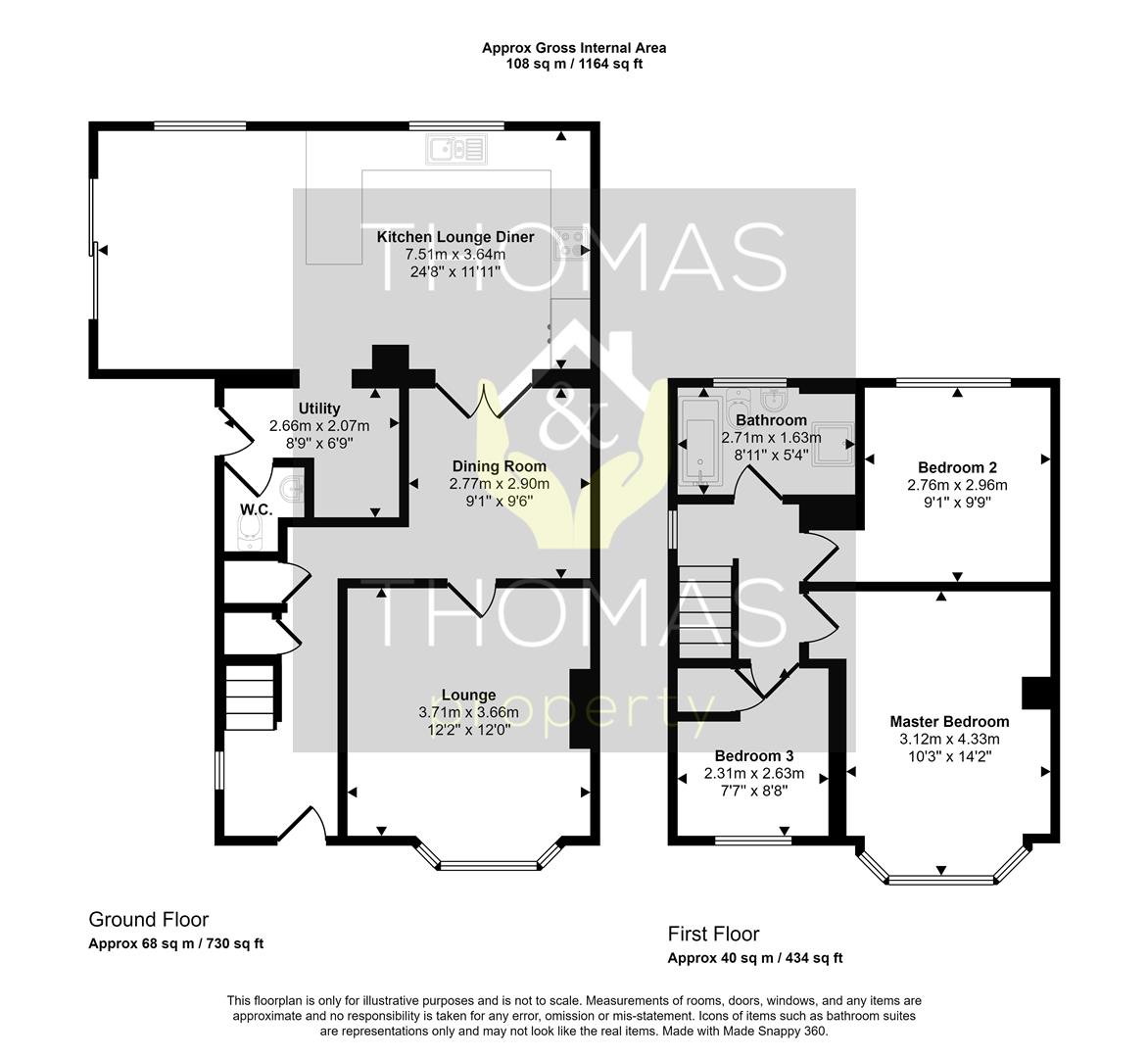 Lavington Drive, Longlevens, Gloucester GL2, 3 bedroom semidetached