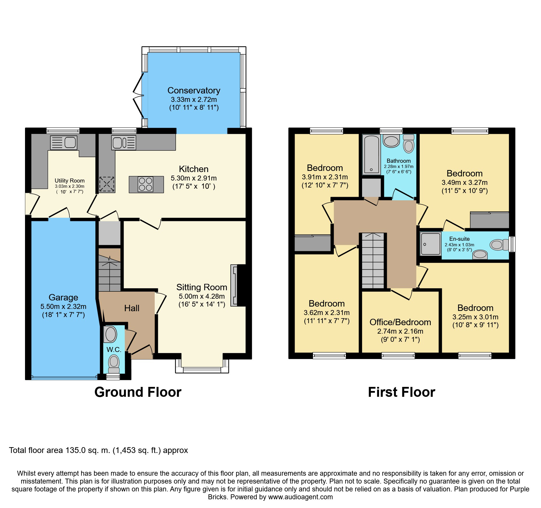 5 Bedrooms Detached house for sale in Comet Way, Woodley, Reading RG5