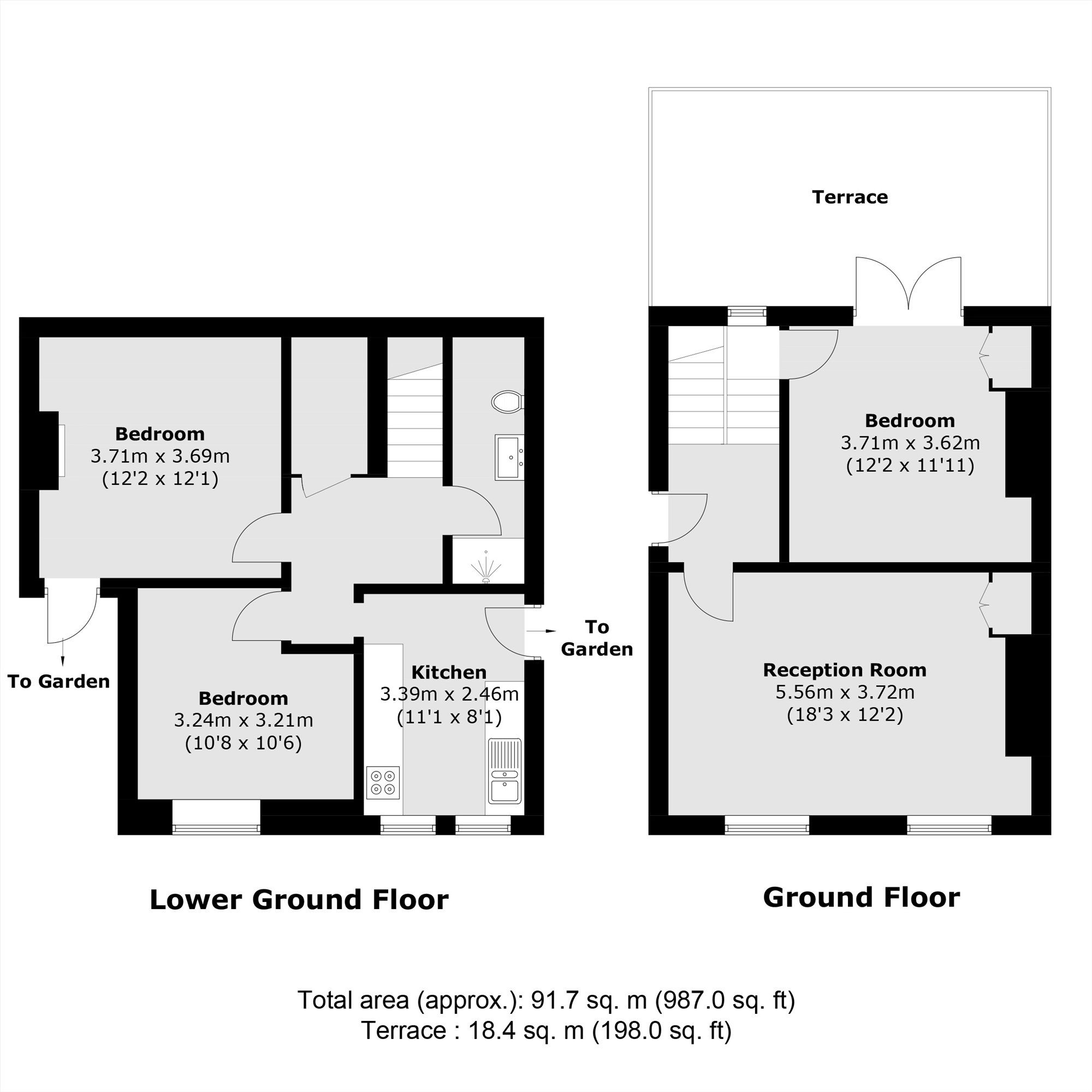 93 Southstand Apartments, Highbury Stadium Square, London floorplan