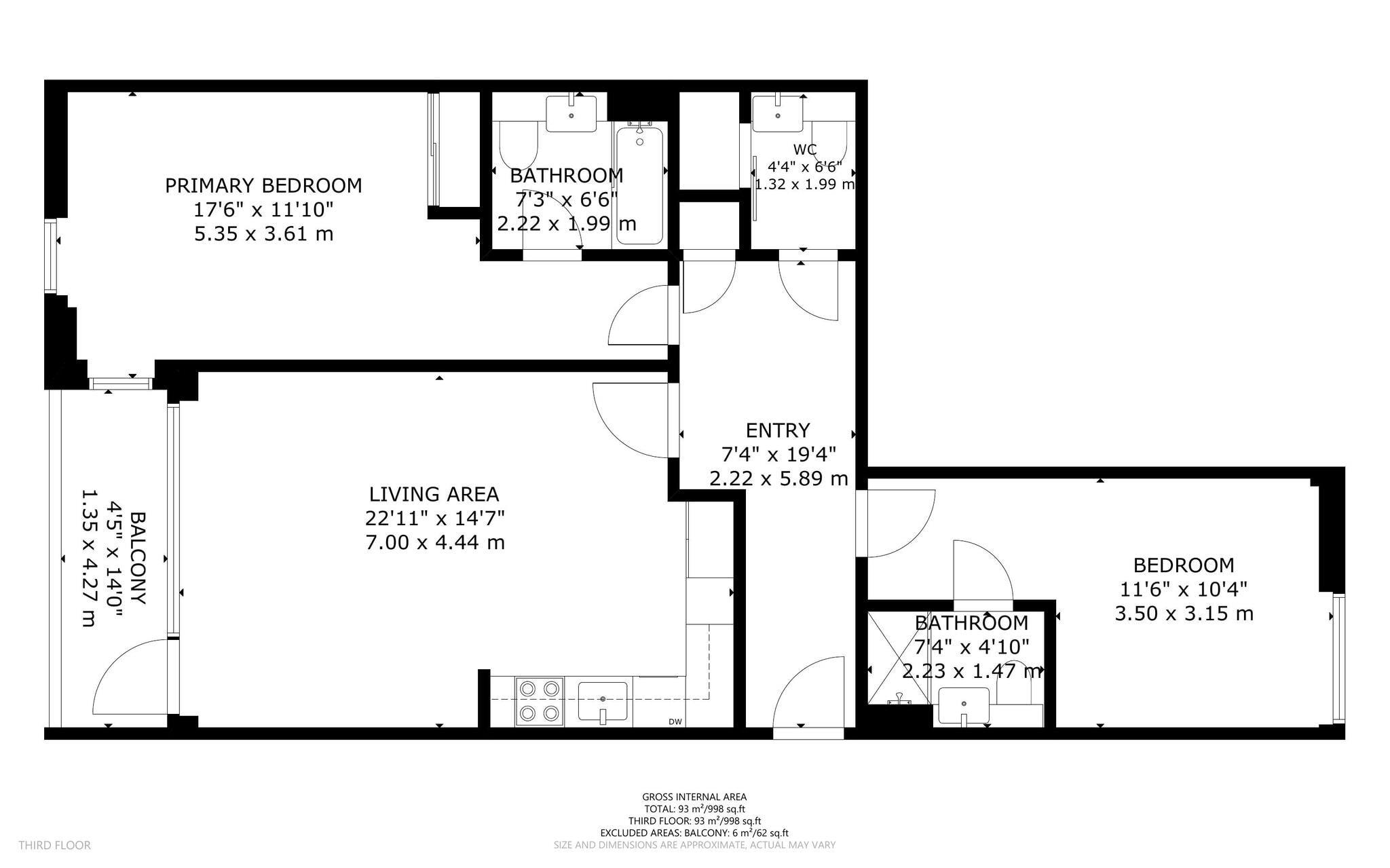 12 Abbotsford Court, Lakeside Drive, London floorplan