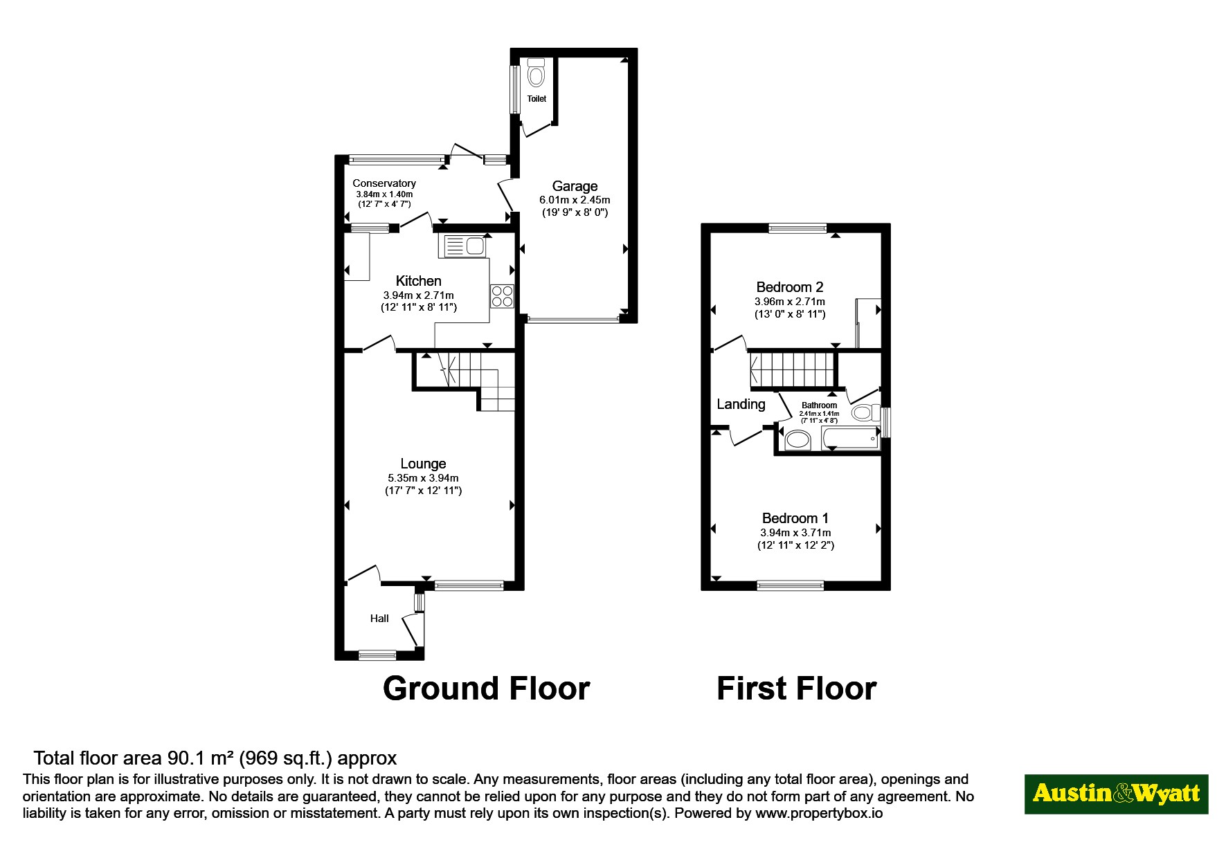 19, Snellgrove Close, Southampton floorplan