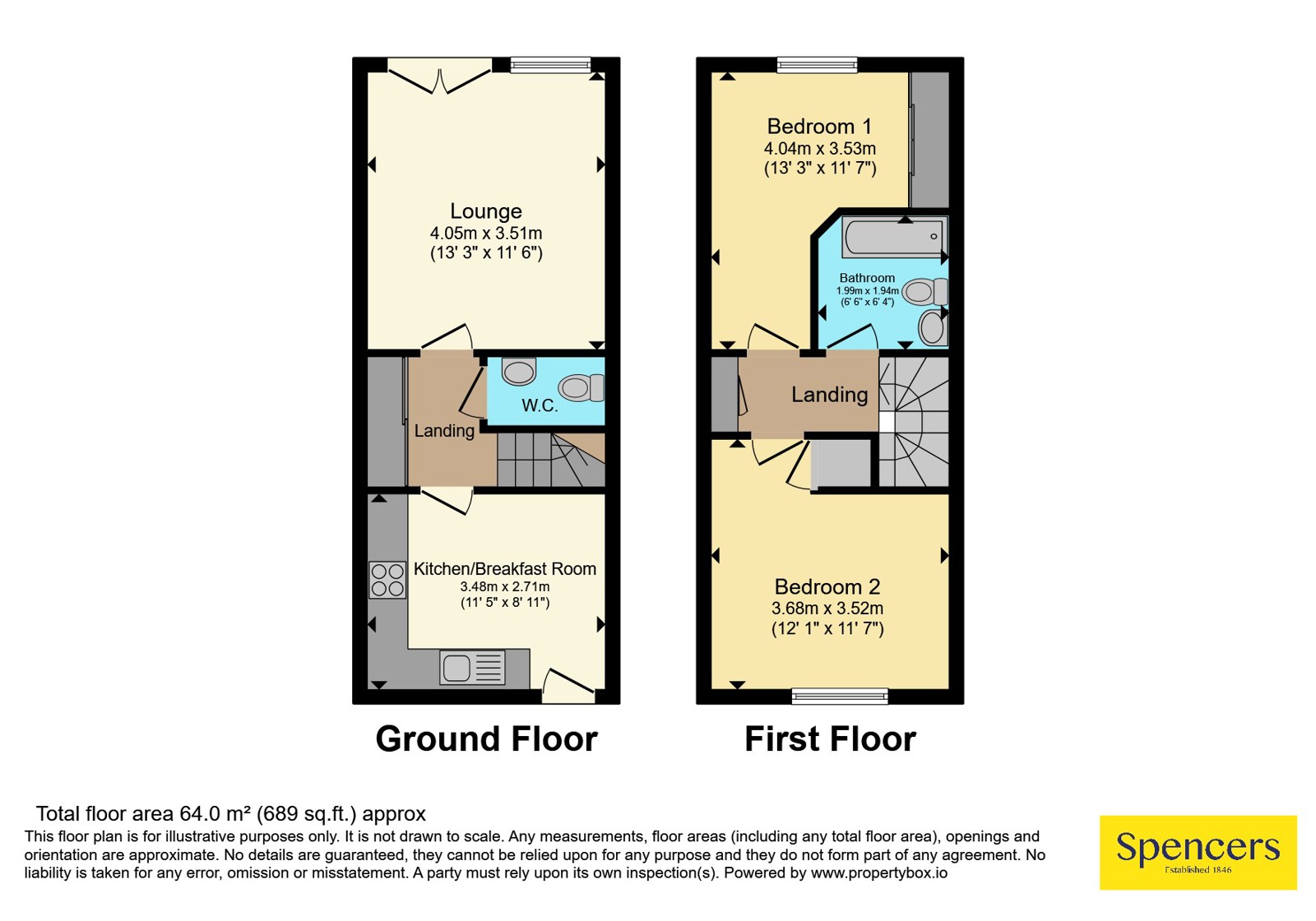 1, Queens Close, Leicestershire floorplan