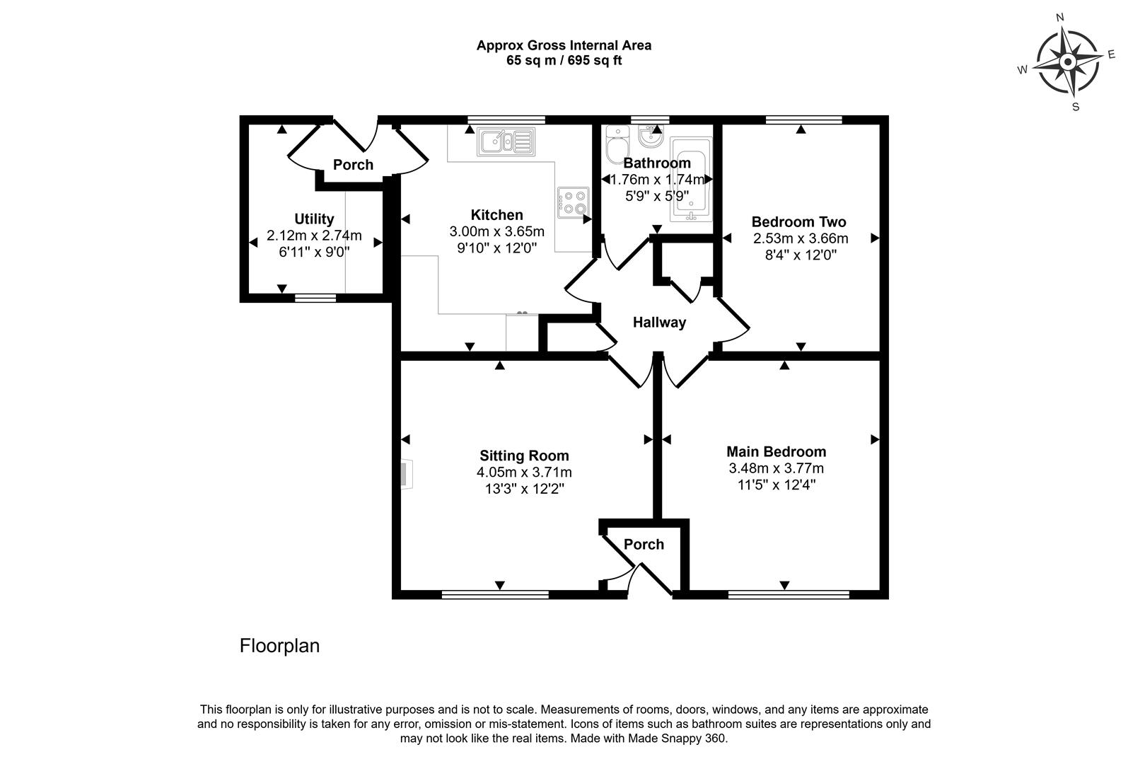 24, Filbridge Rise, Sturminster Newton floorplan