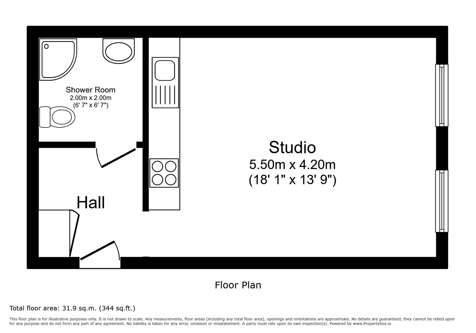 2, Stratfield House, 265, High Street, Berkshire floorplan