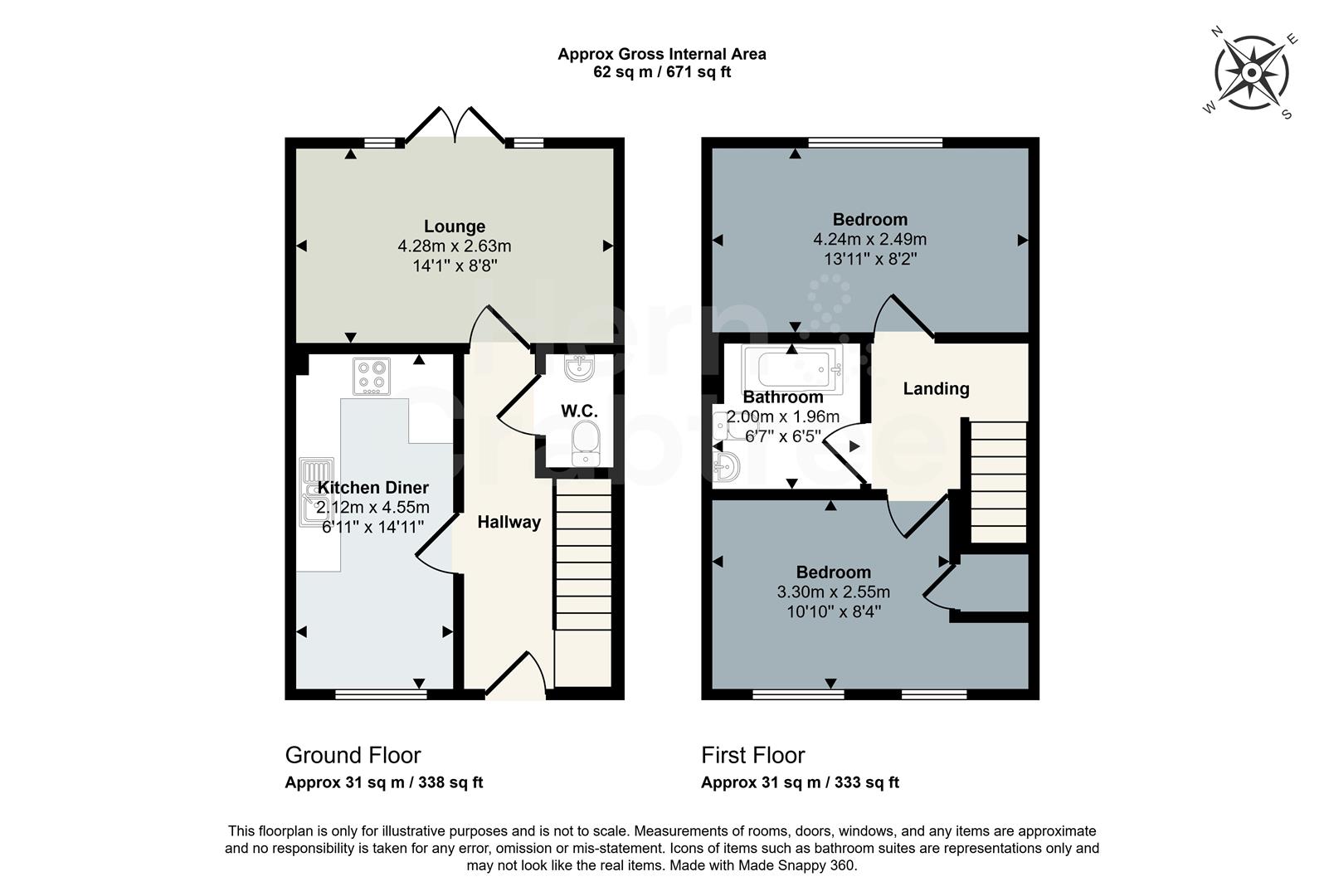 14, Rhodri Morgan Way, Cardiff floorplan