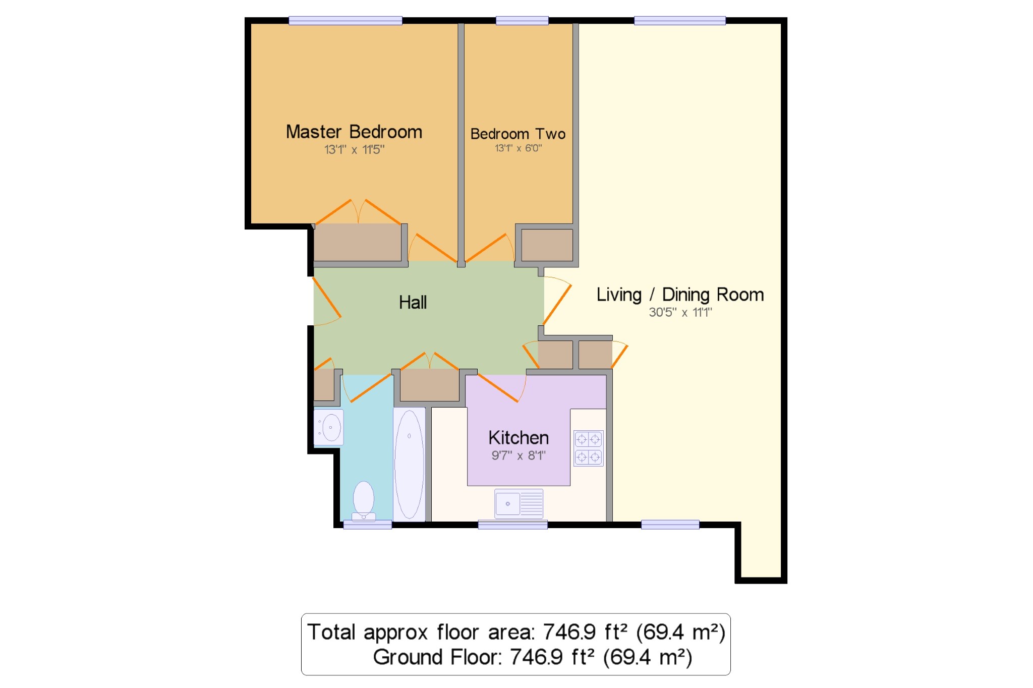 2 Bedrooms Flat for sale in Castle Street, Swan Street, Petersfield, West Sussex GU32