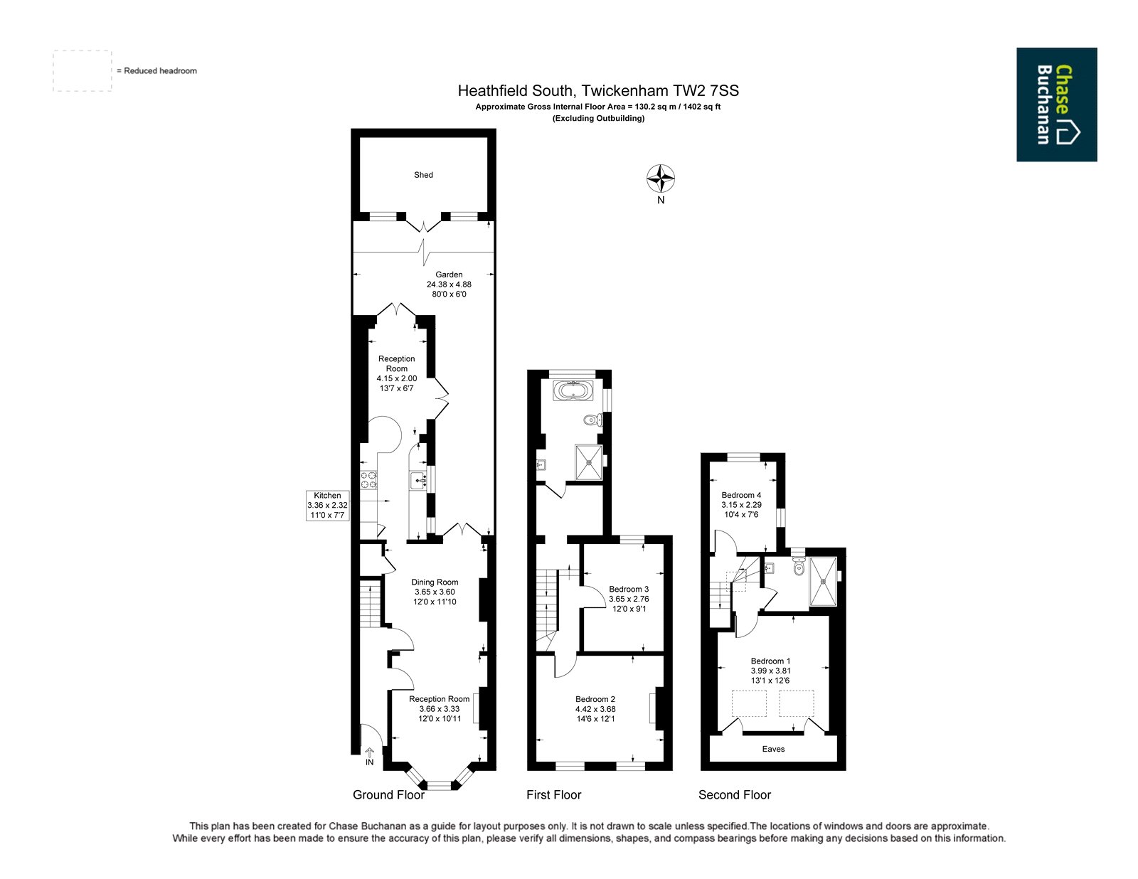 32, Heathfield South, Twickenham floorplan