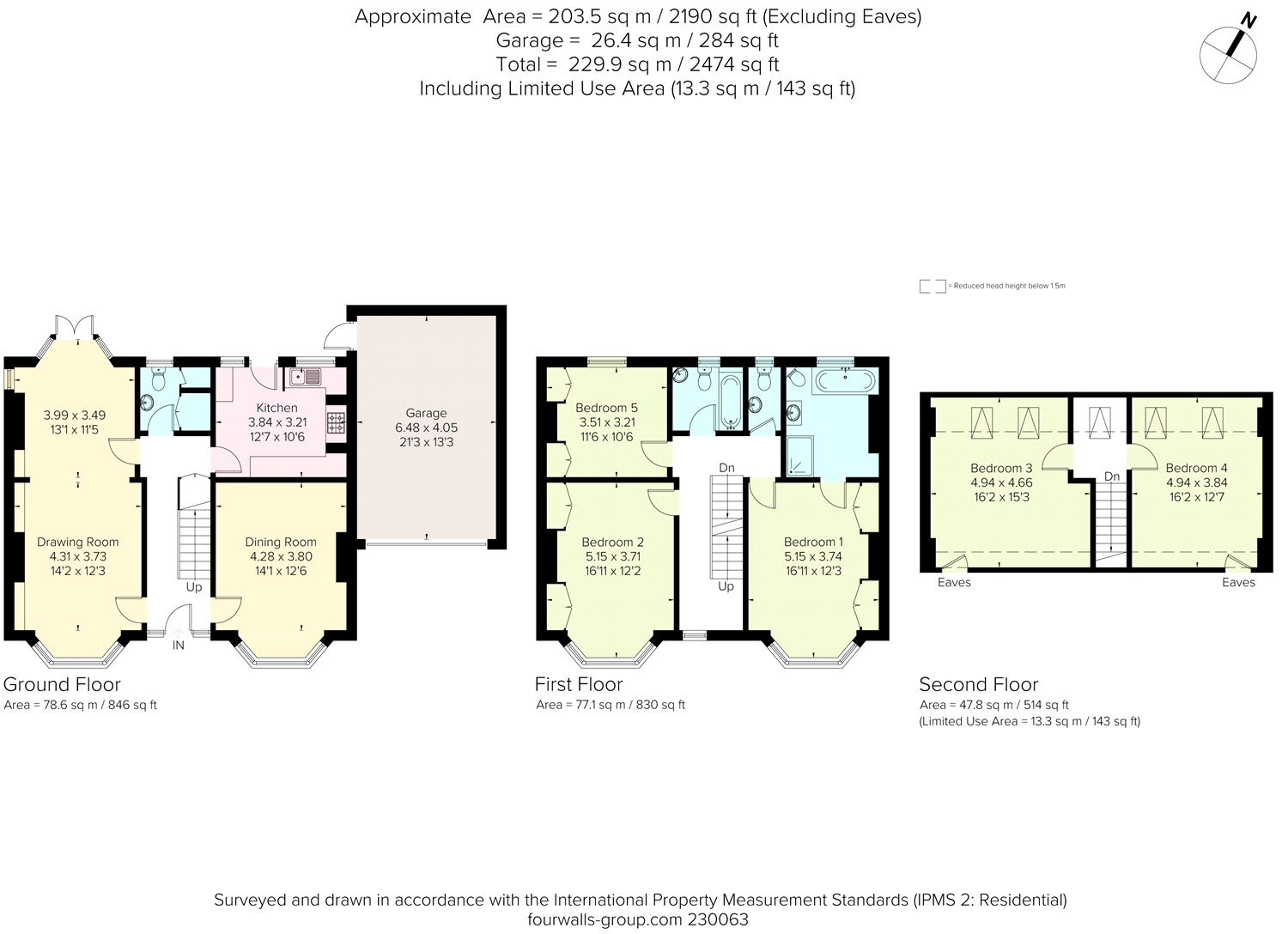 5 Bedrooms Detached house for sale in High Park Road, Farnham, Surrey GU9