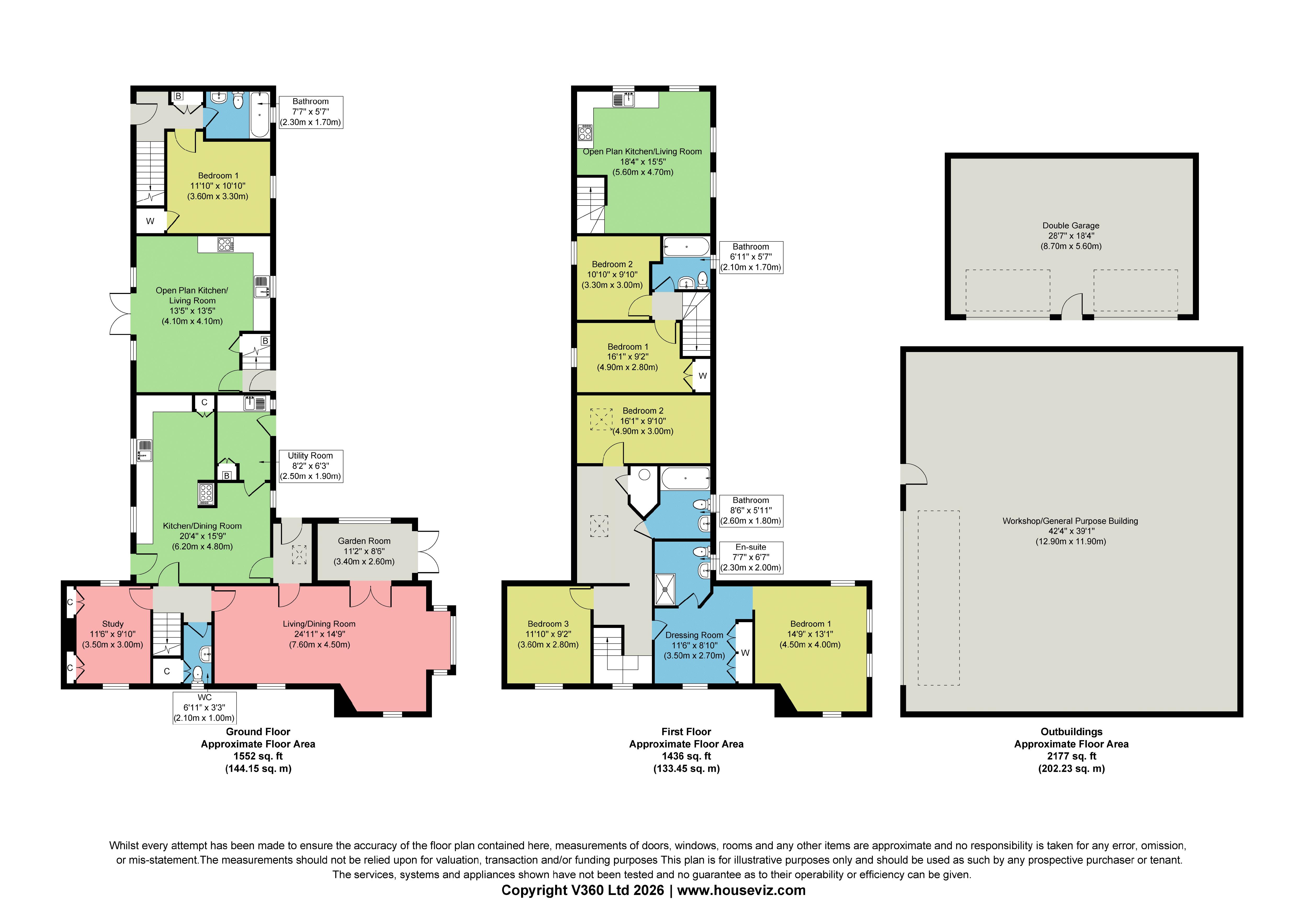Pear Tree House, Malton floorplan