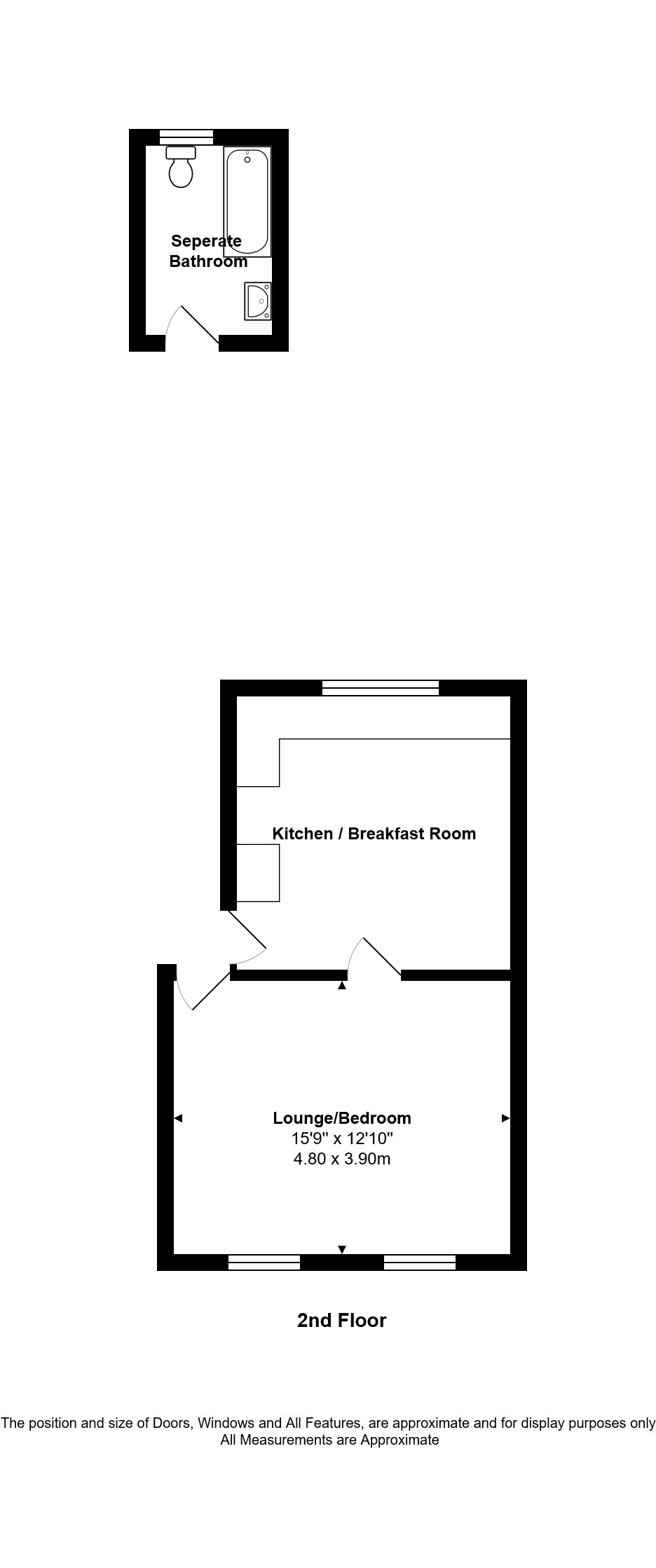 1 Bedrooms Studio to rent in Victoria Park, Herne Bay CT6