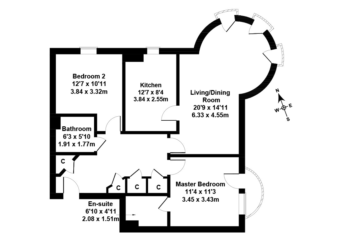 2 Bedrooms Flat for sale in Constitution Place, The Shore, Edinburgh EH6