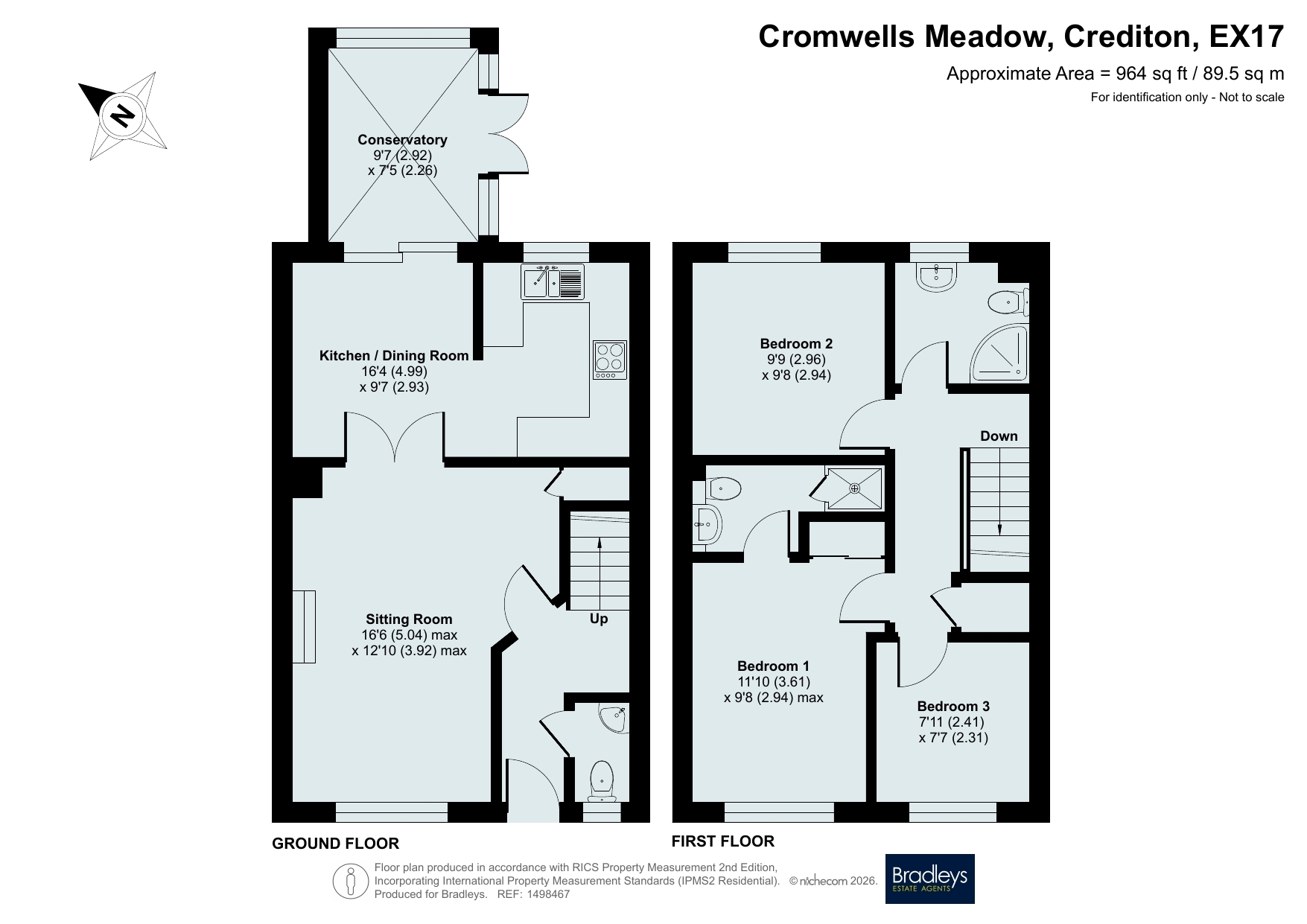 49, Cromwells Meadow, Devon floorplan