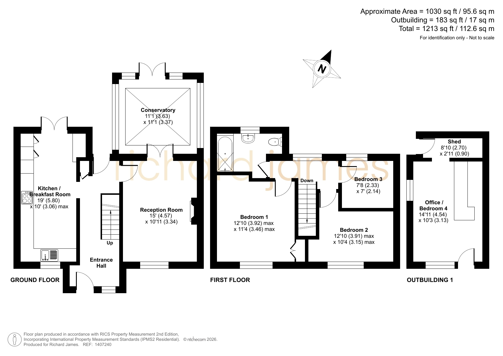 20, Lancaster Square, Lyneham floorplan