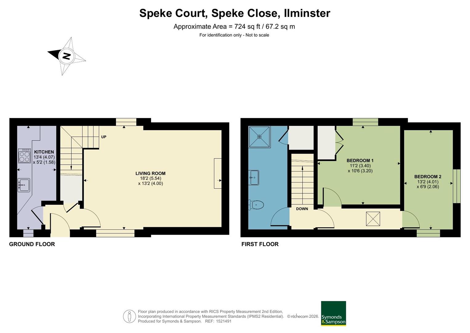 6 Speke Court, Speke Close, Ilminster floorplan