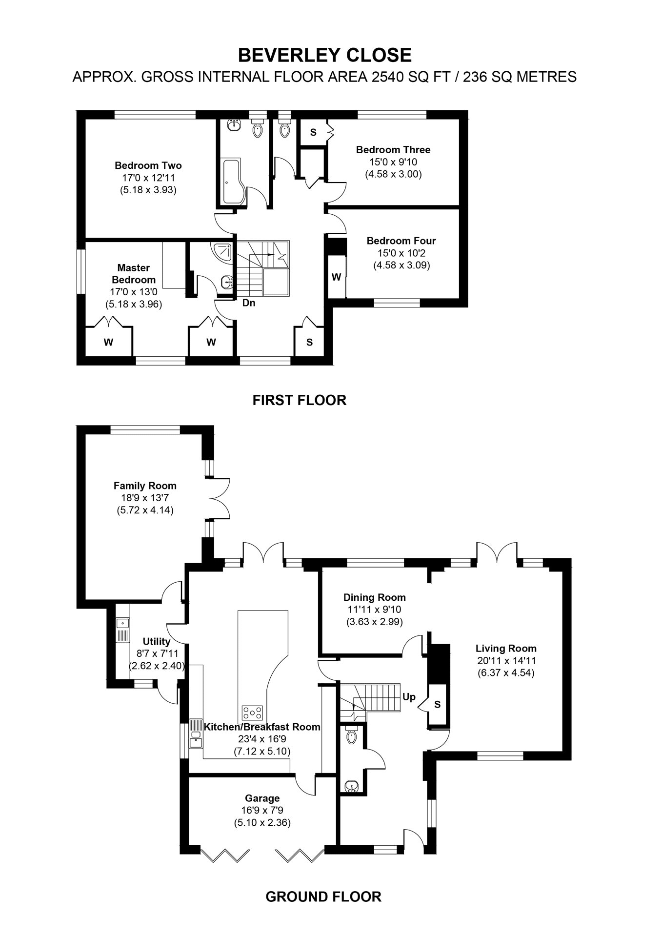 4 Bedrooms Detached house to rent in Beverley Close, Camberley, Surrey GU15