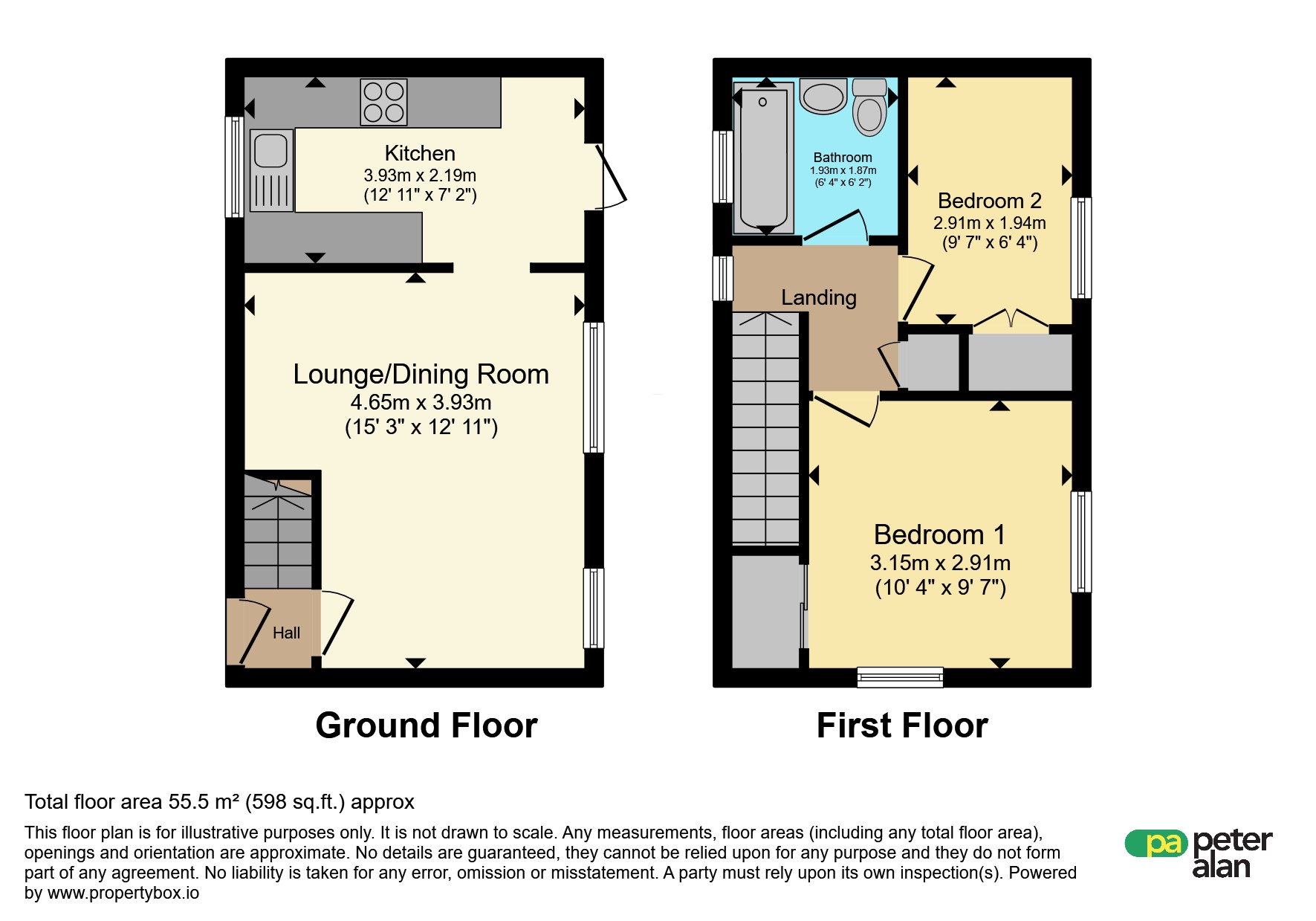 13, Woodlawn Way, Cardiff floorplan