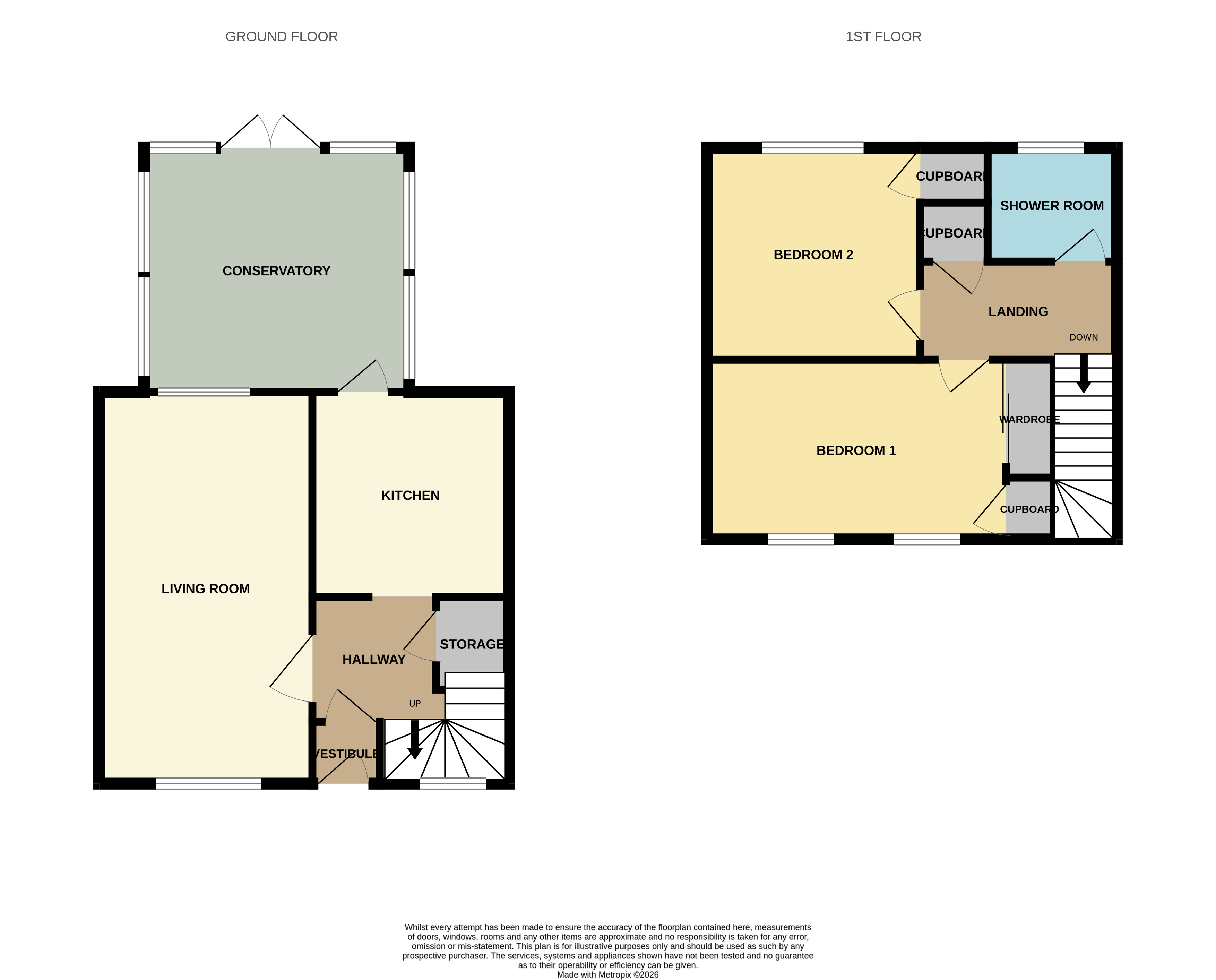 30, Clark Crescent, Stevenston floorplan
