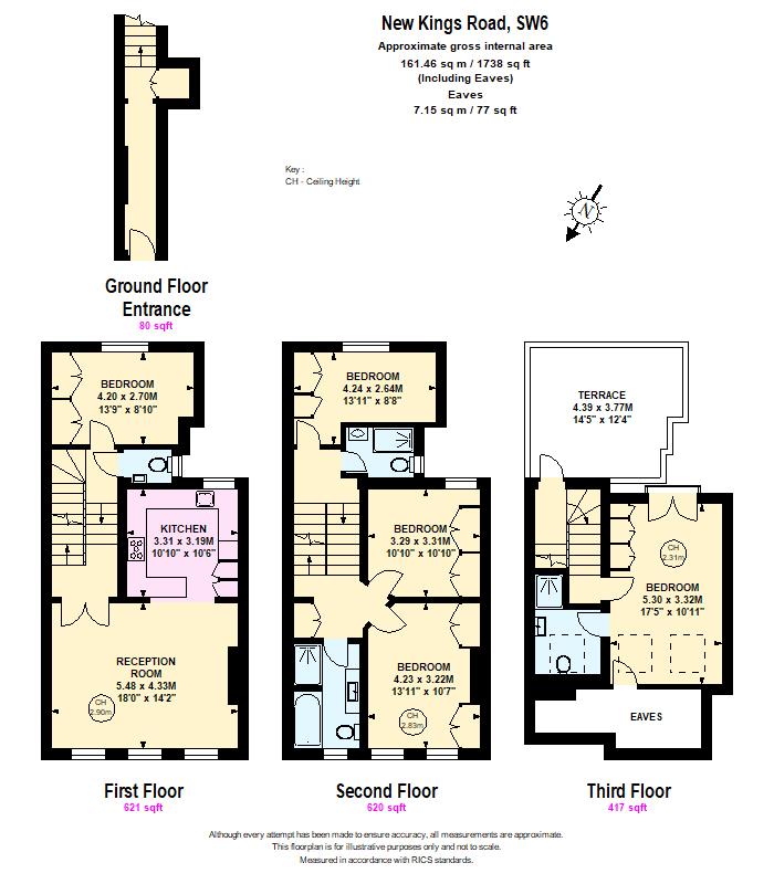 299A, New Kings Road, London floorplan
